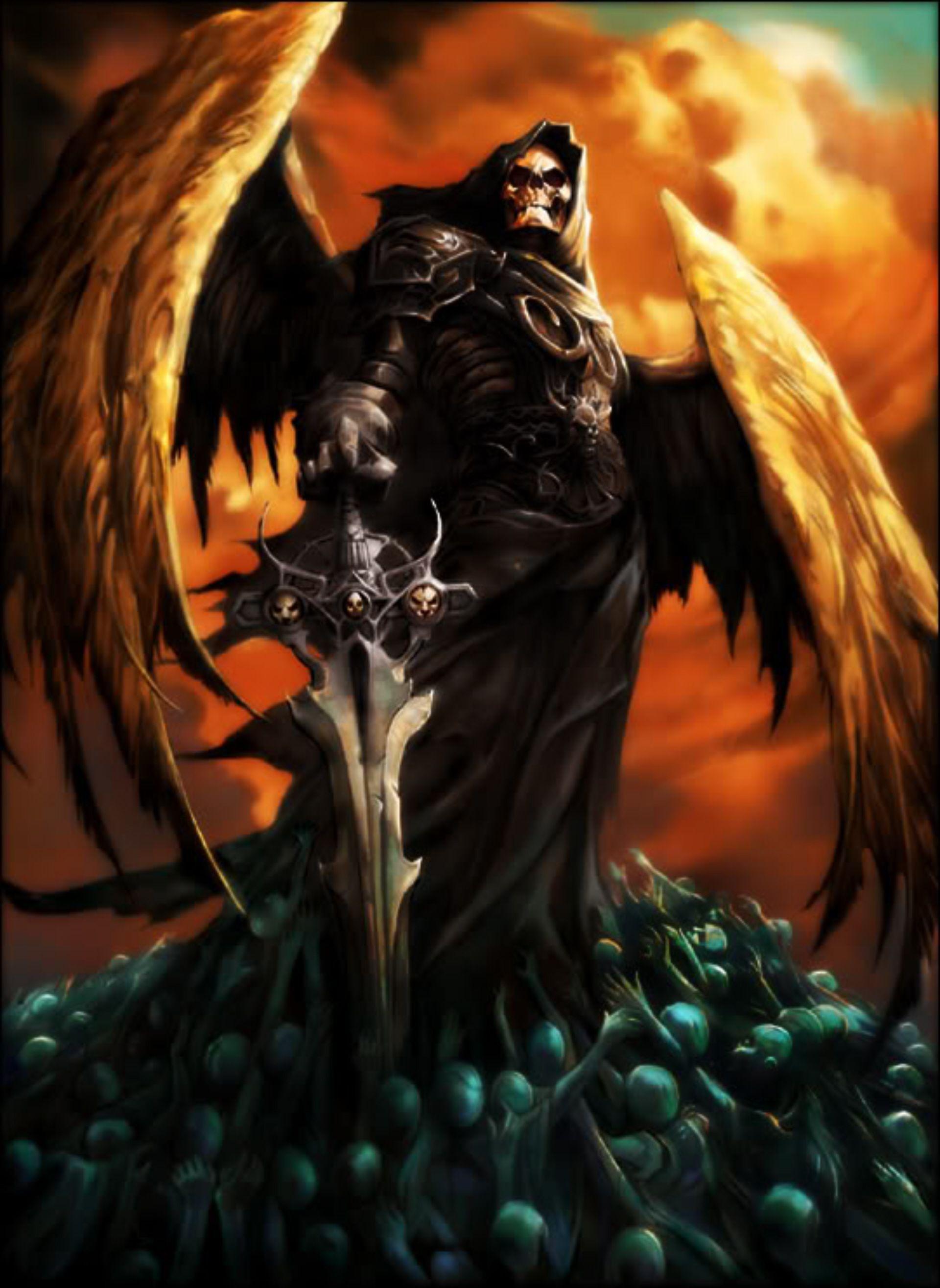 Angel of death Wallpaper. Wide Wallpaper Collections