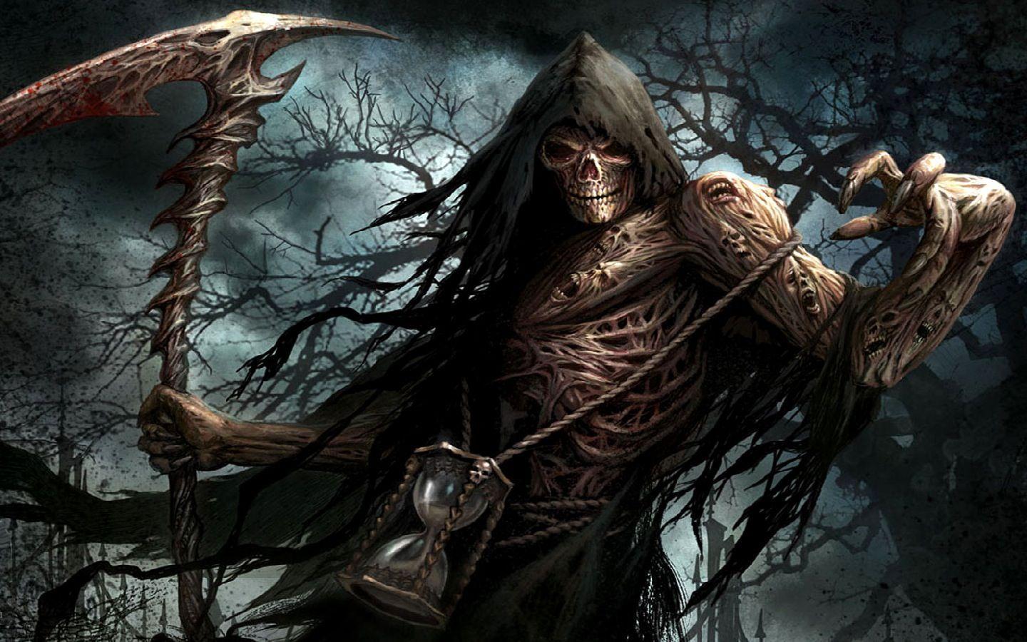 Grim Reaper with Angel Wings. Death Reaper Wallpaper. beautiful