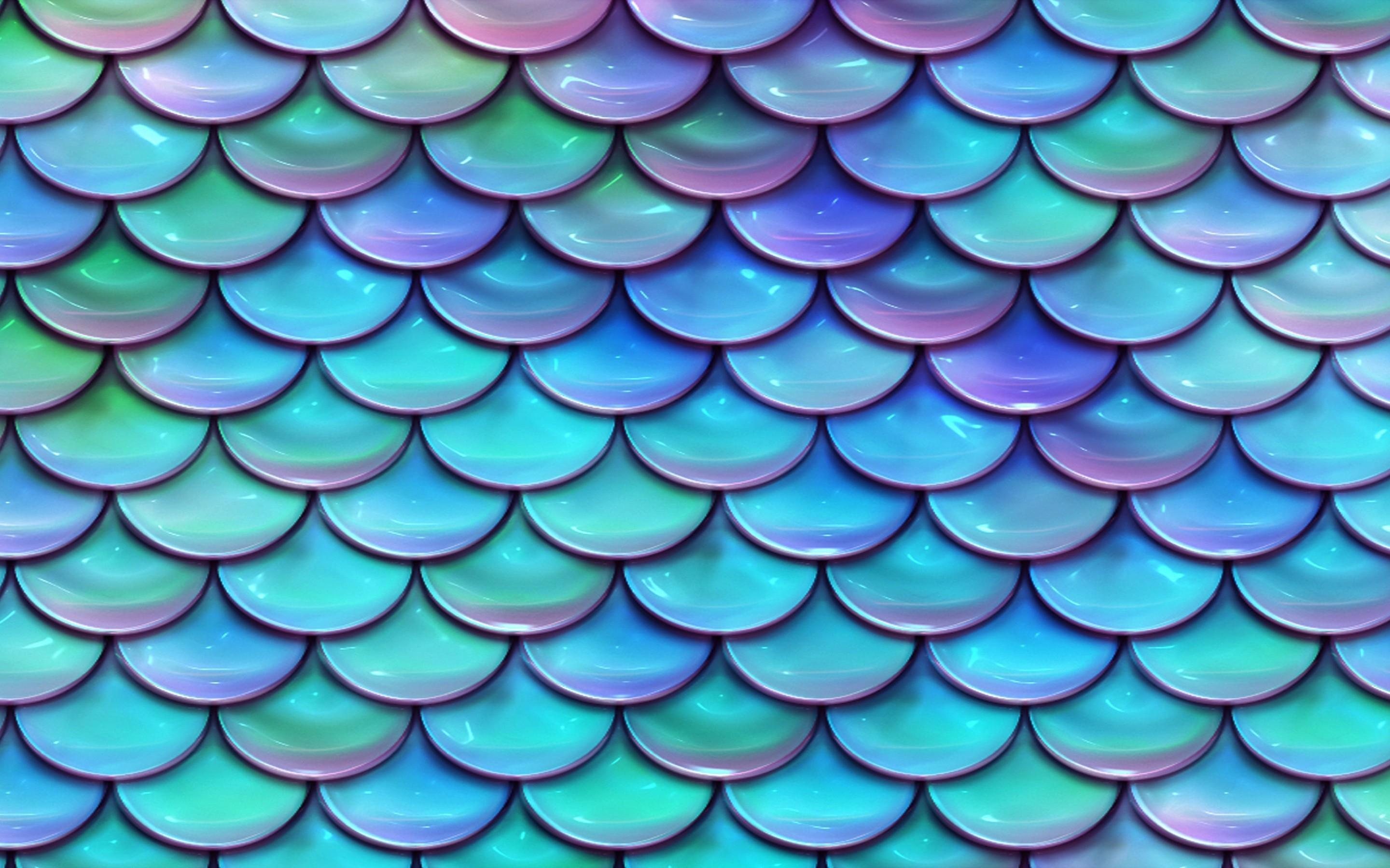 Fish scales wallpaper