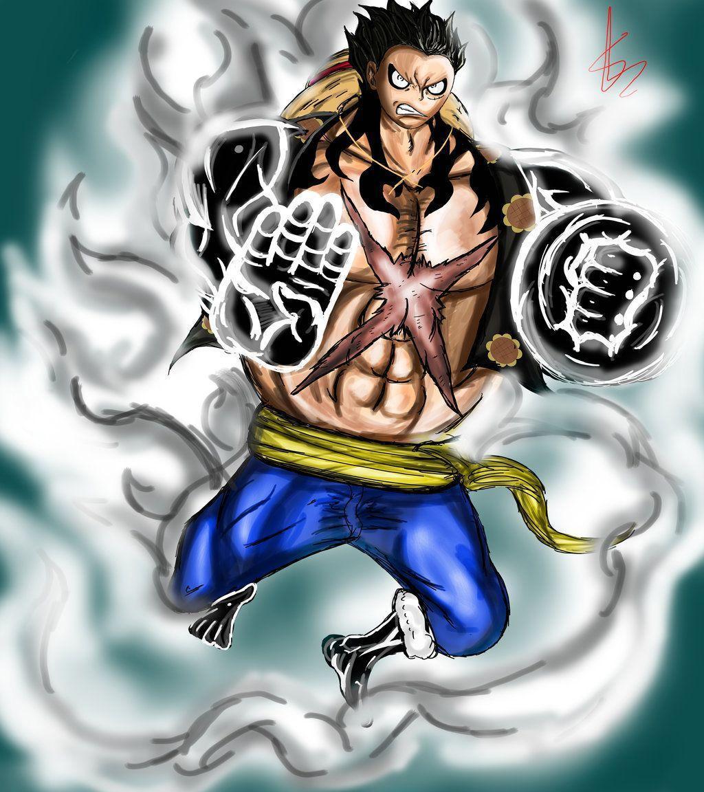 Suggestions Online. Image of One Piece Wallpaper Luffy Gear Fourth