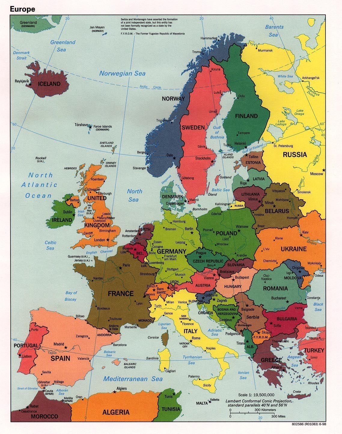 Desktop Wallpaper Europe Map #h360133. Misc HD Image