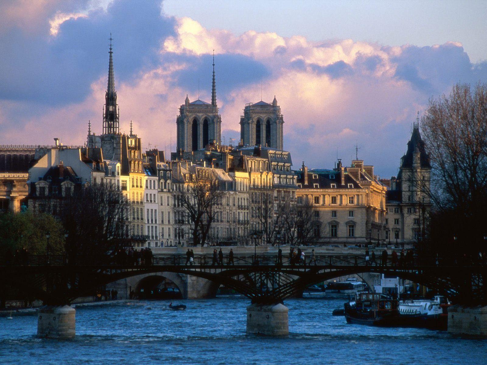Wallpaperhd.us Seine River Paris Notre Dame Wallpaper