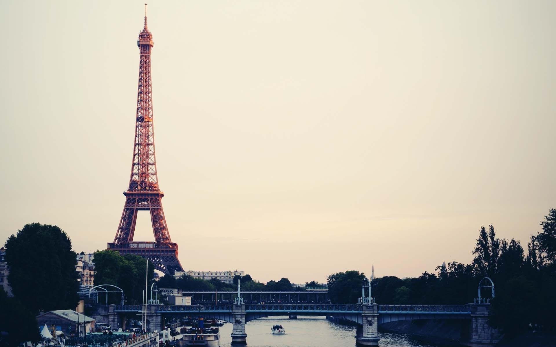 Paris, Eiffel Tower, Seine, River Wallpaper HD / Desktop
