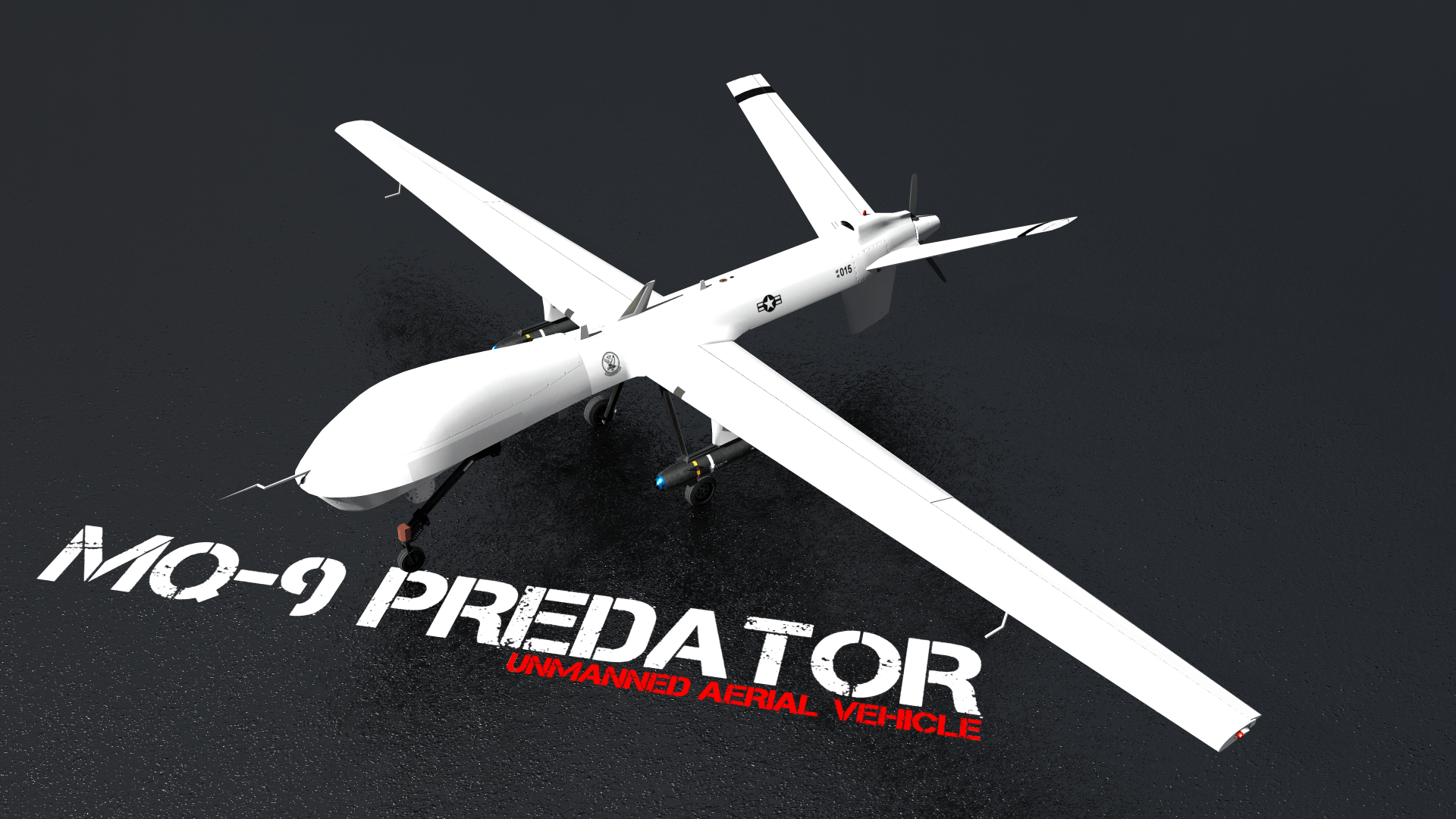 UAVs, General Atomics MQ 9 Reaper, Military, Drone Wallpaper HD
