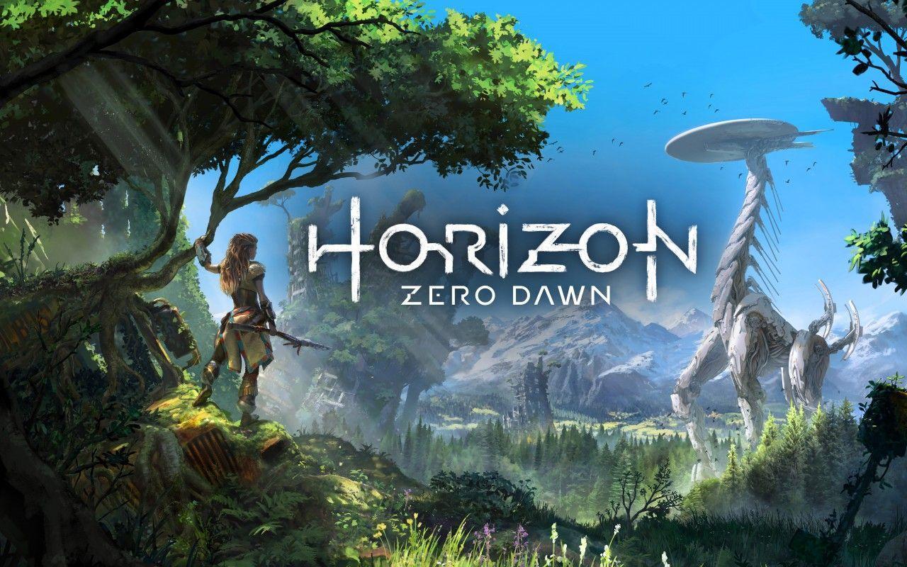 Wallpaper Horizon Zero Dawn, 2017 Games, PS Games