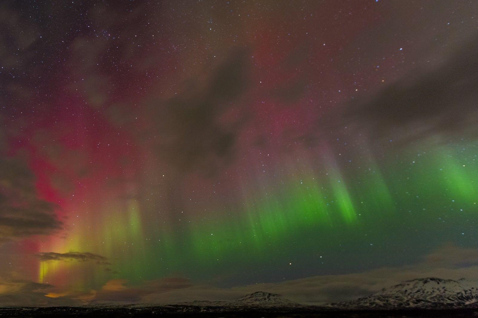 Northern Tag wallpaper: Borealis Alaska Sky Landscape Lights