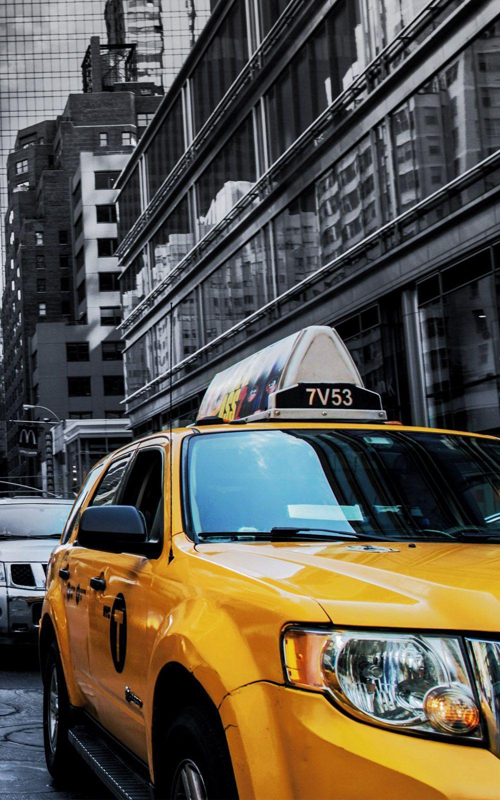 Yellow Taxi Wallpaper