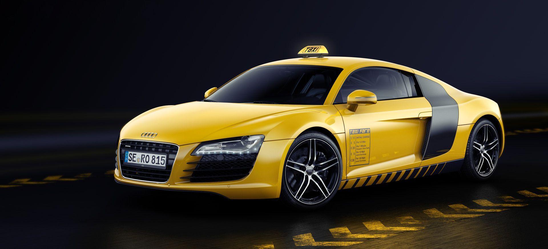 Audi Yellow Cab wallpaper