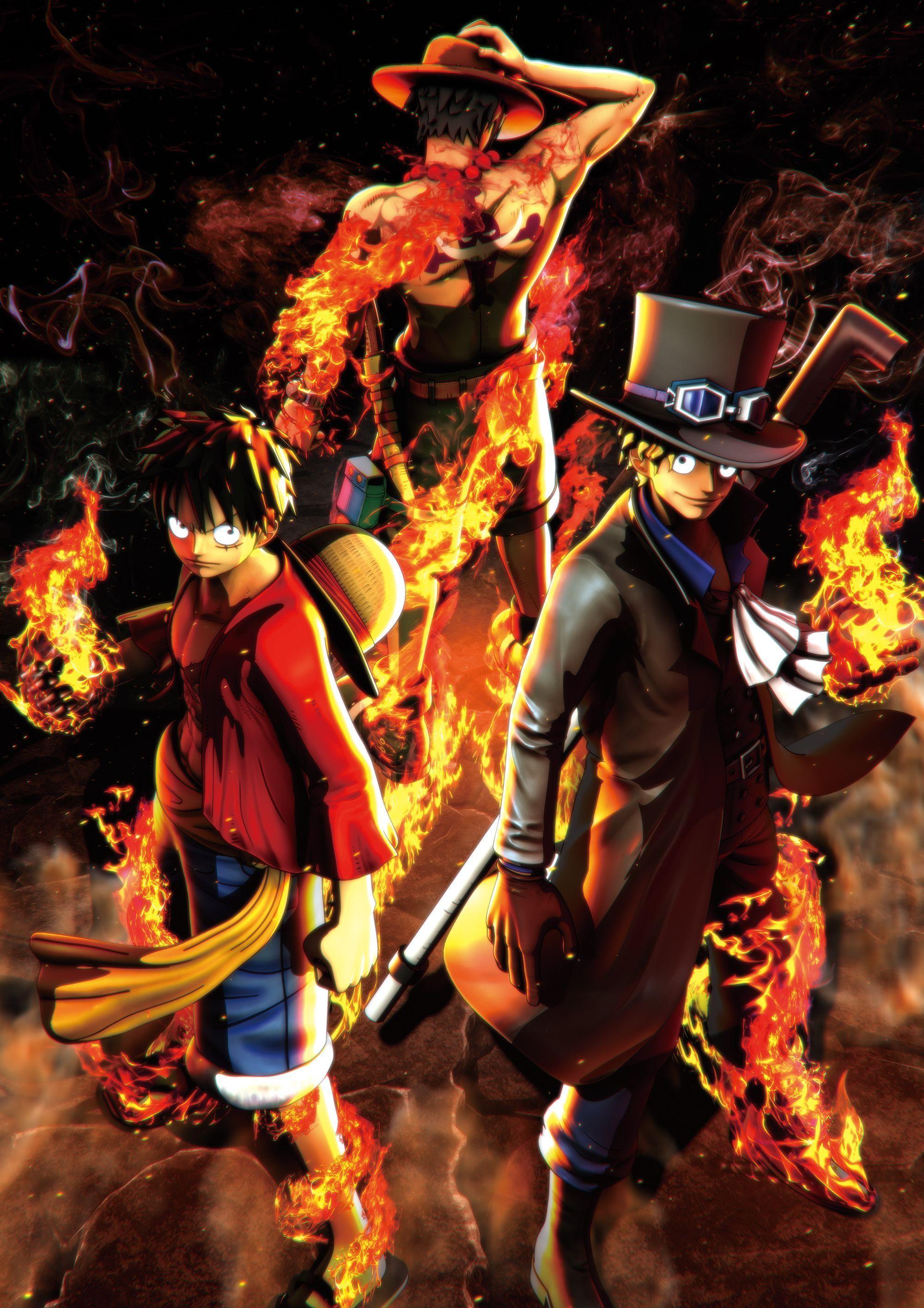 One Piece: Burning Blood D. Luffy, Portgas D. Ace, Sabo