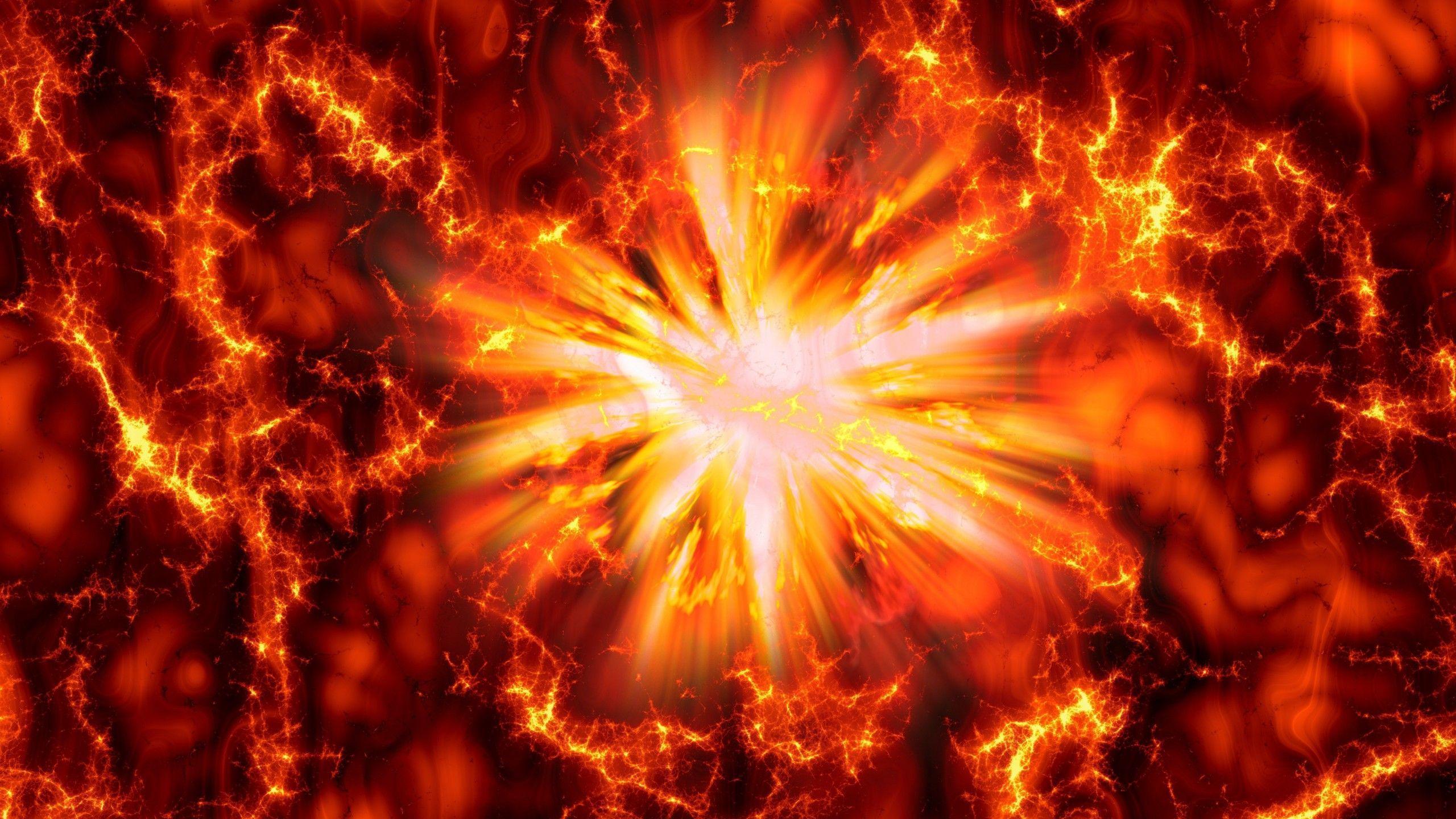Wallpaper Big Bang Explosion