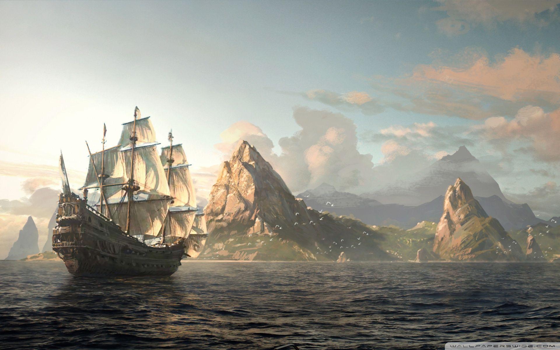 Assassin's Creed 4 Black Flag HD desktop wallpaper, Widescreen