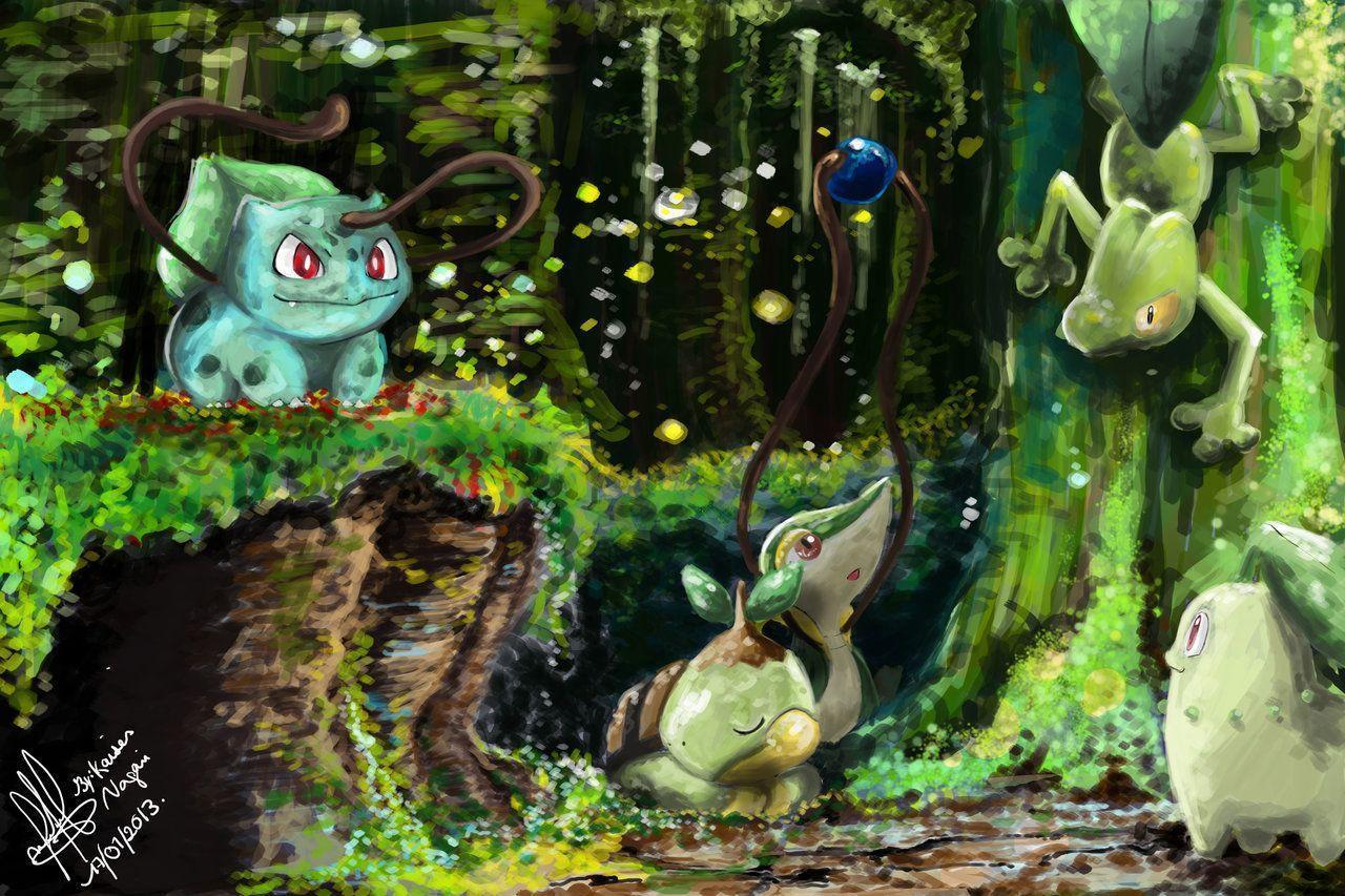 Grass Pokémon Wallpapers - Wallpaper Cave