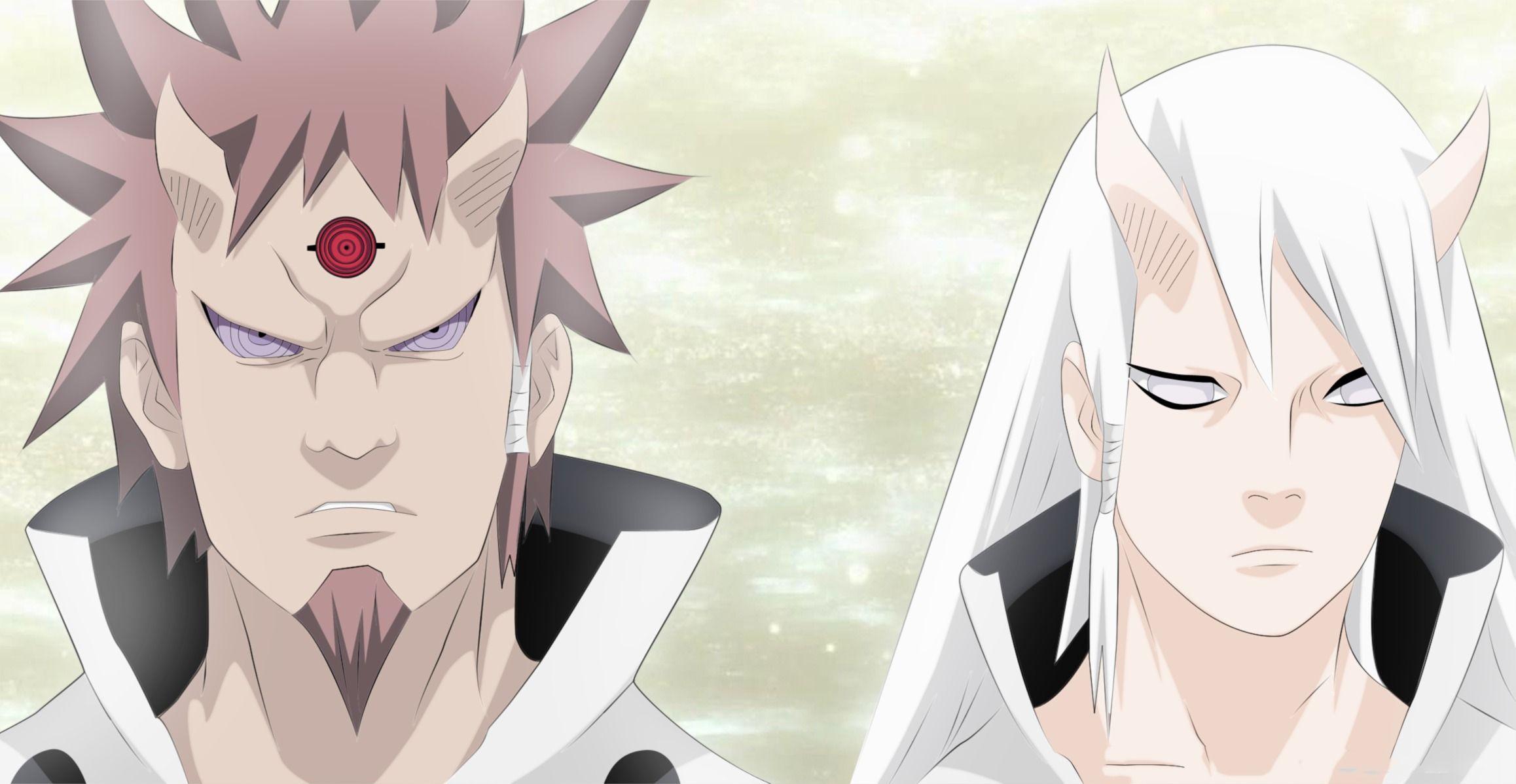 Download Wallpaper naruto, brothers, manga, hamura, rikudo sennin