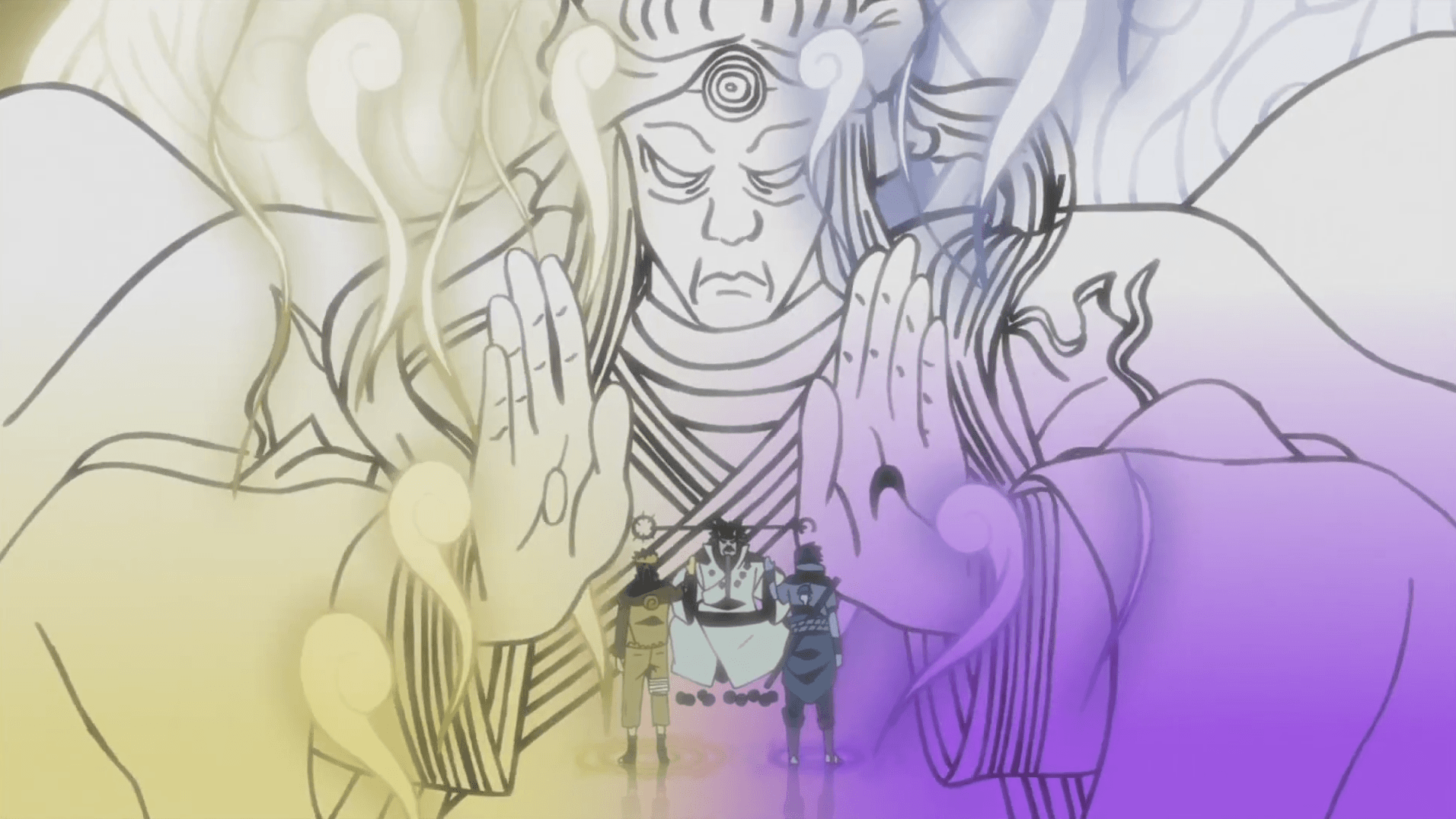 Drawing Naruto And Sasuke Six Path, duashadi.com