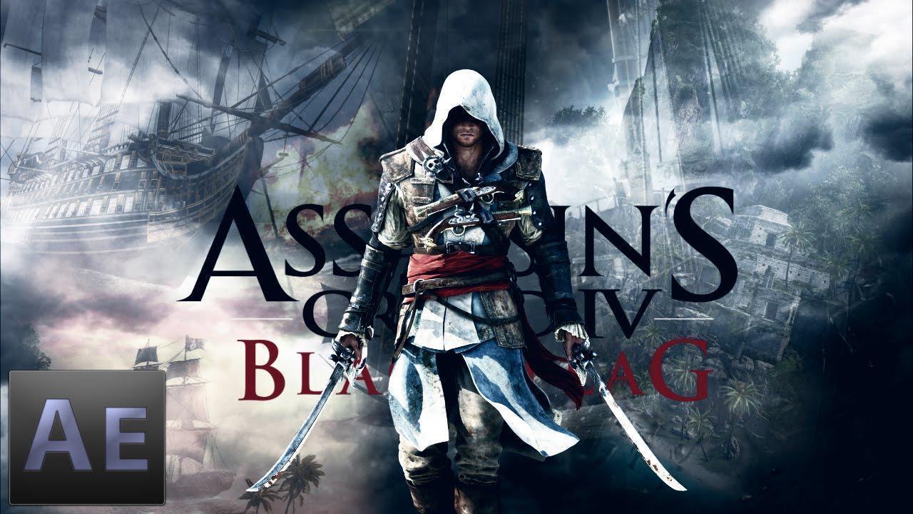 Assassin's Creed IV Black Flag. How to make Creative Wallpaper