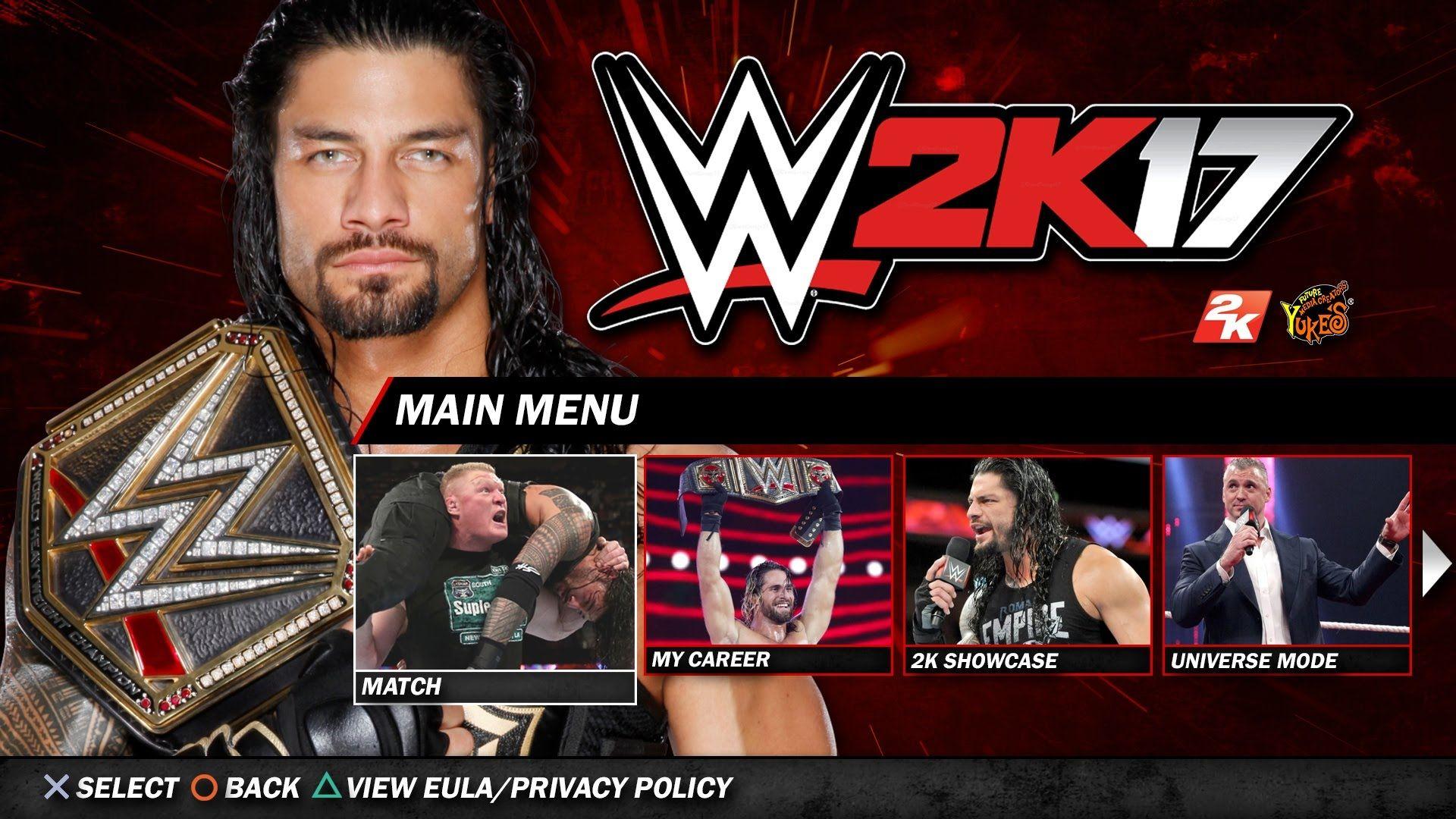 WWE 2k17 HD Wallpaper