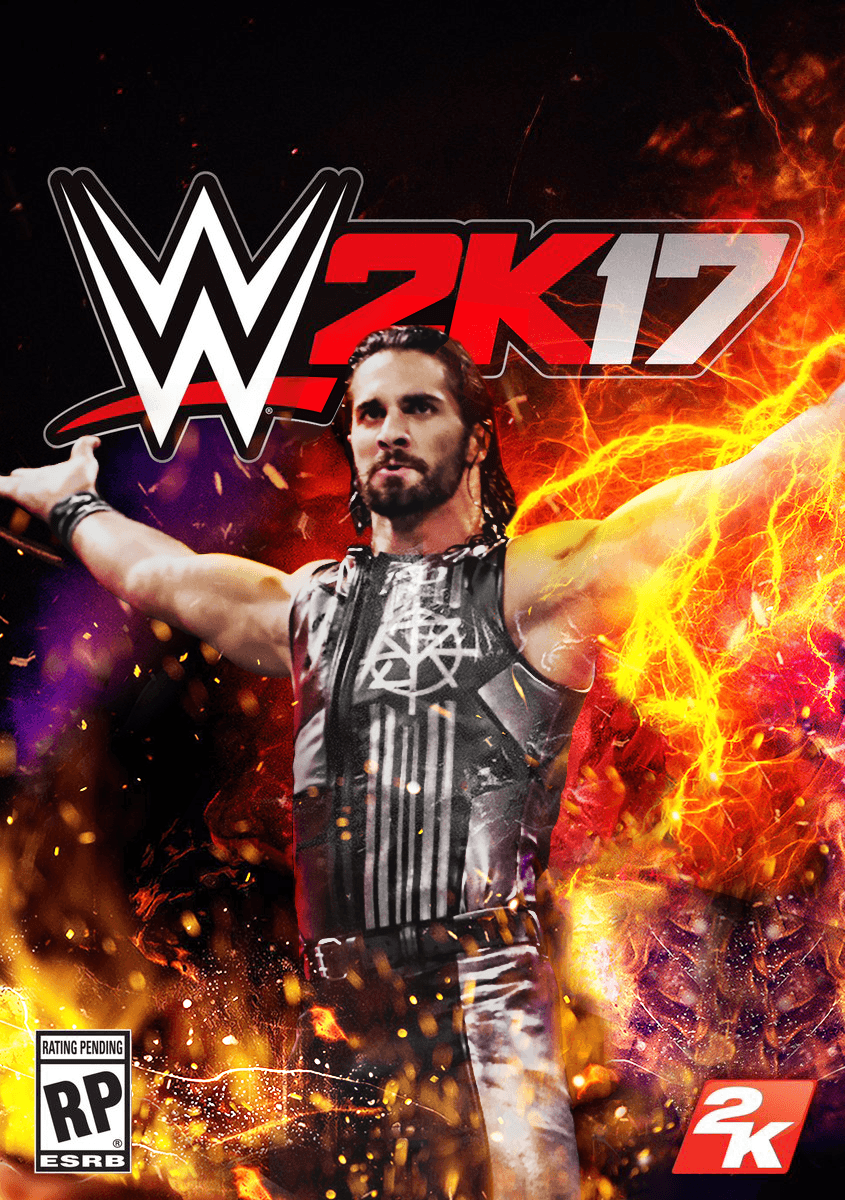 WWE 2K17 Custom Cover ft. Seth Rollins V2