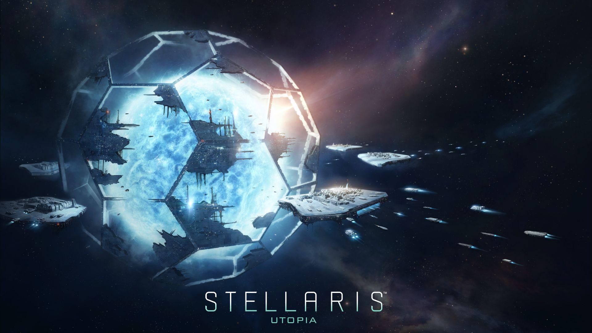 Stellaris: Utopia wallpaper your screen!. Paradox