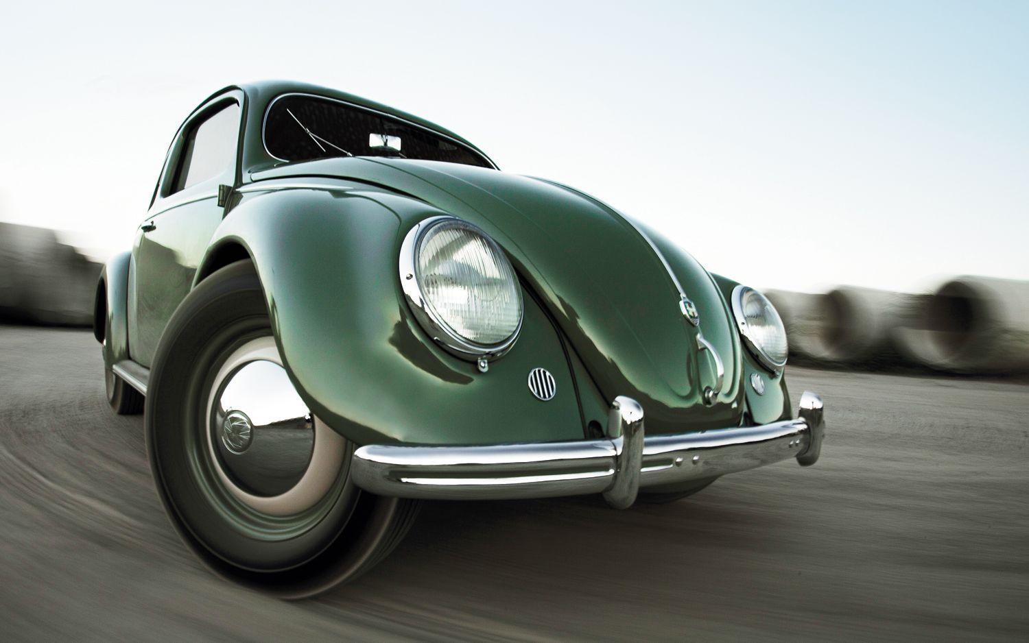Vintage VW Cars. Volkswagen Beetle Front HD Wallpaper Classic Car