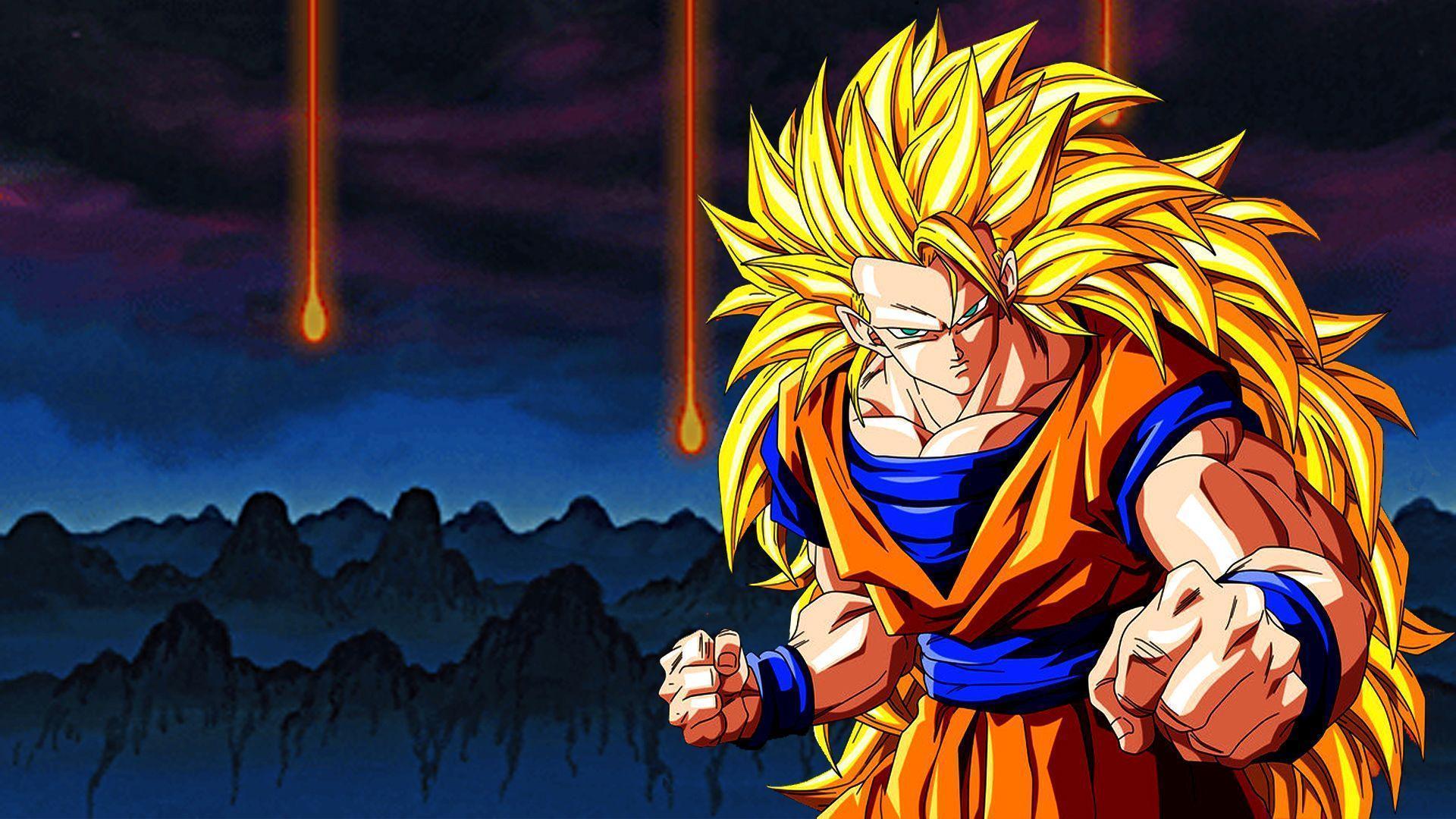 Goku Super Saiyan 3. SON GOKU (DBZ). Background