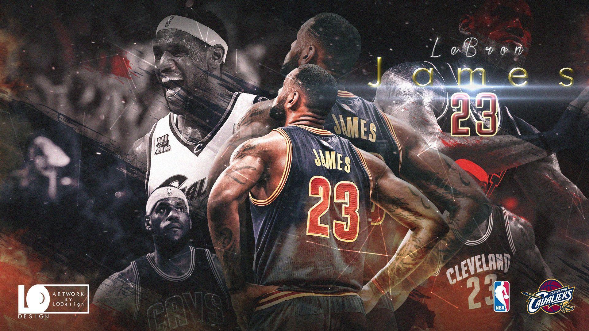 LeBron James Wallpaper. Basketball Wallpaper at