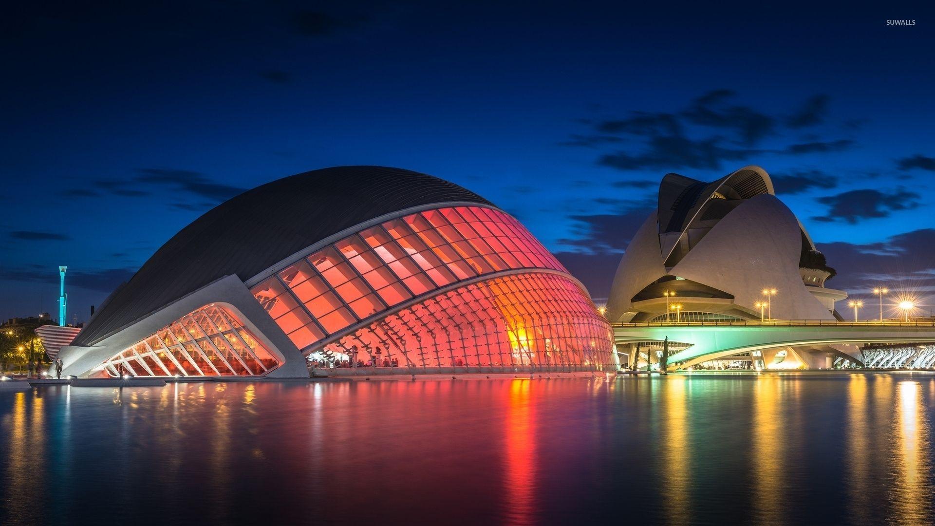 City of Art and Sciences in Valencia wallpaper wallpaper