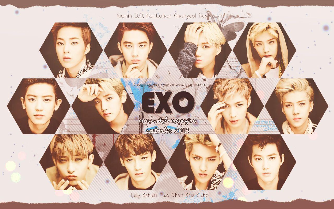 EXO K Men's Style Magazine HD Wallpaper