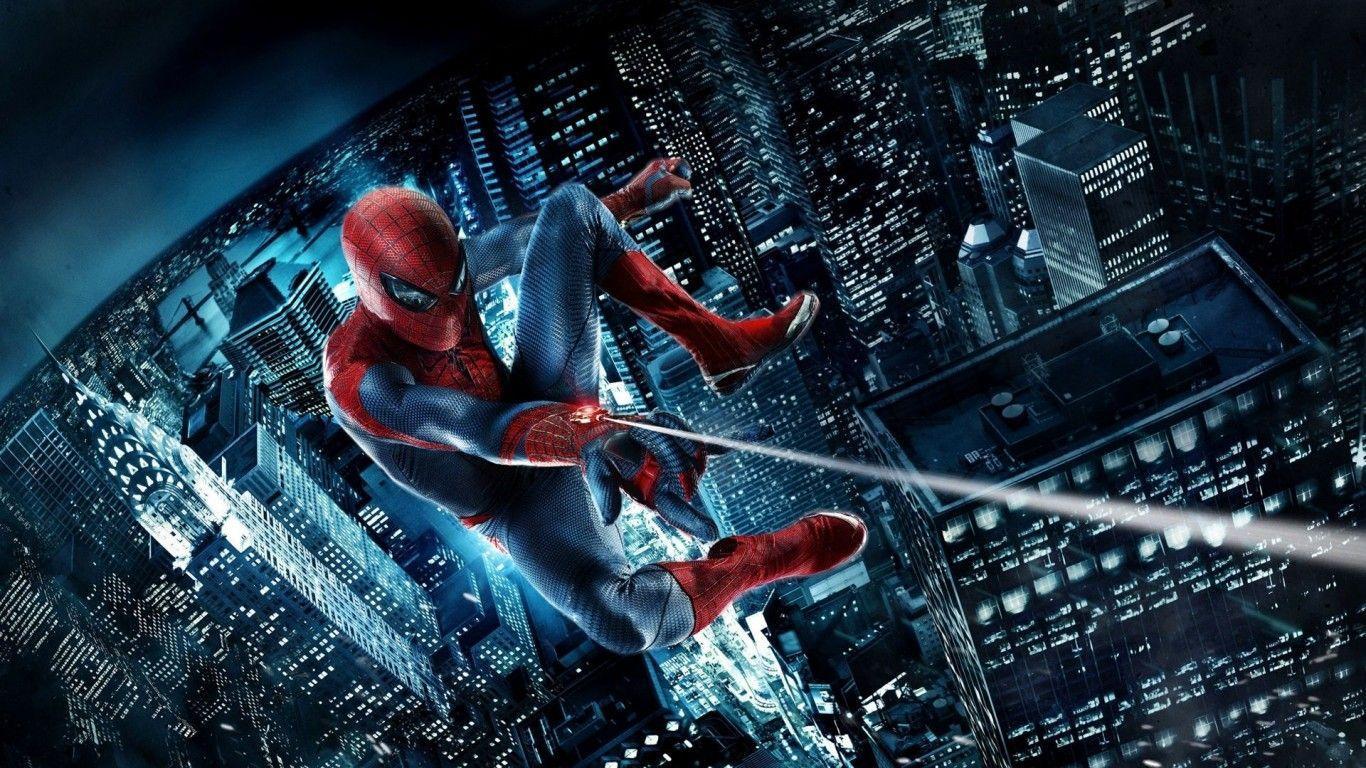 The Amazing SpiderMan Movie Poster Wallpaper by 1366×768 HD