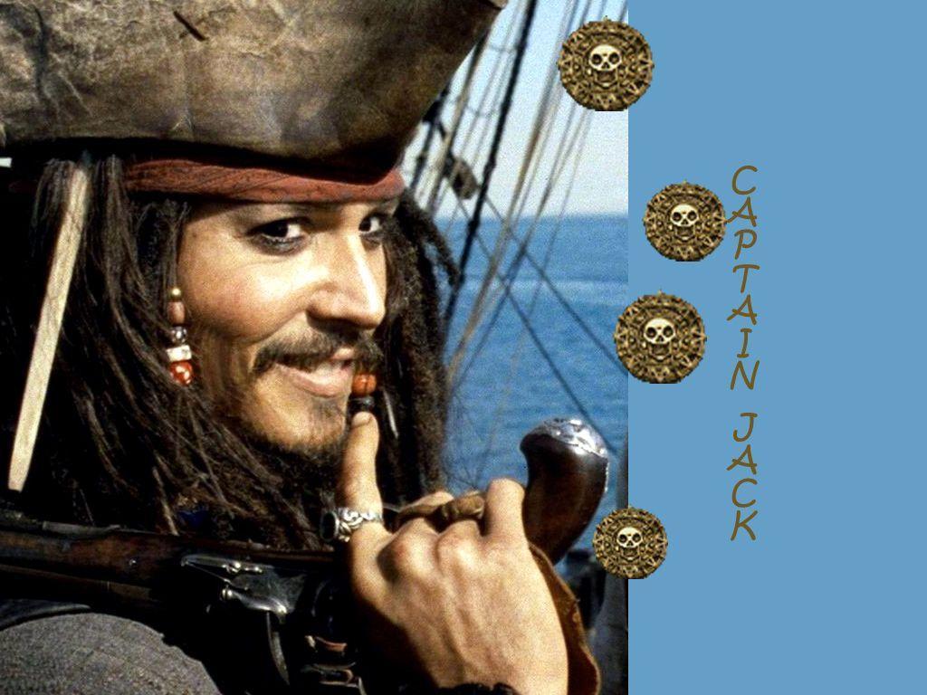 Captain Jack Sparrow The Free Johnny Depp As 1024x768