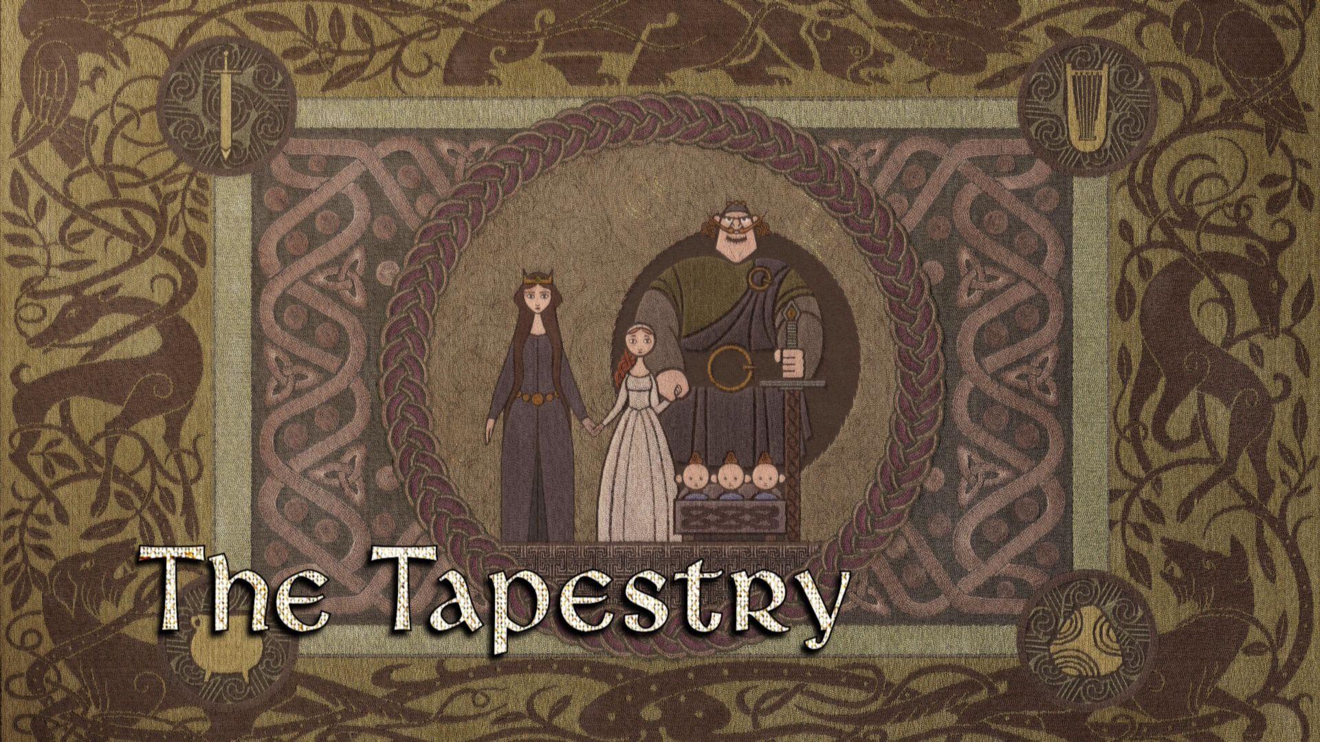 Brave tapestry. Disney Wiki powered