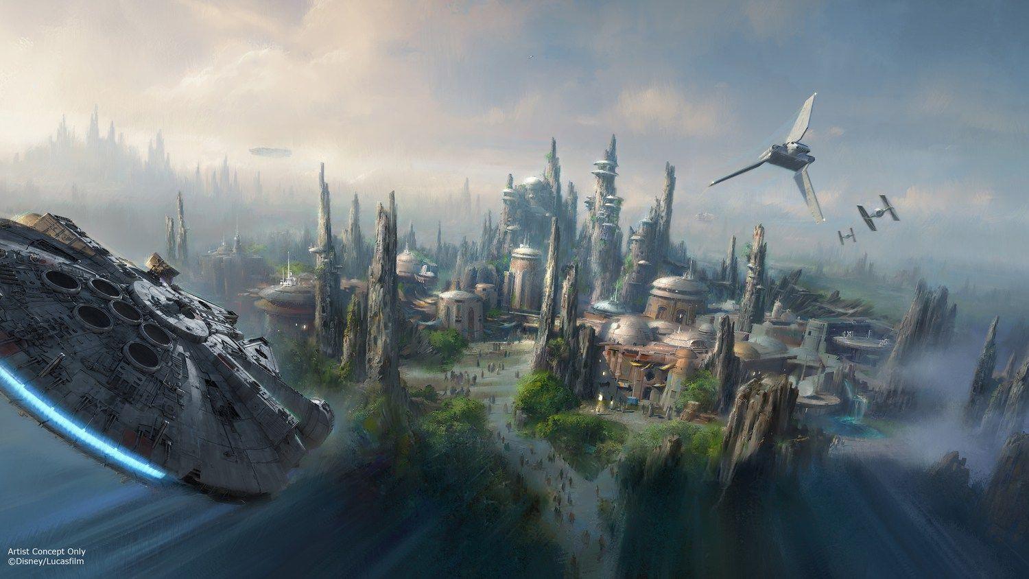 Star Wars Land Wallpaper