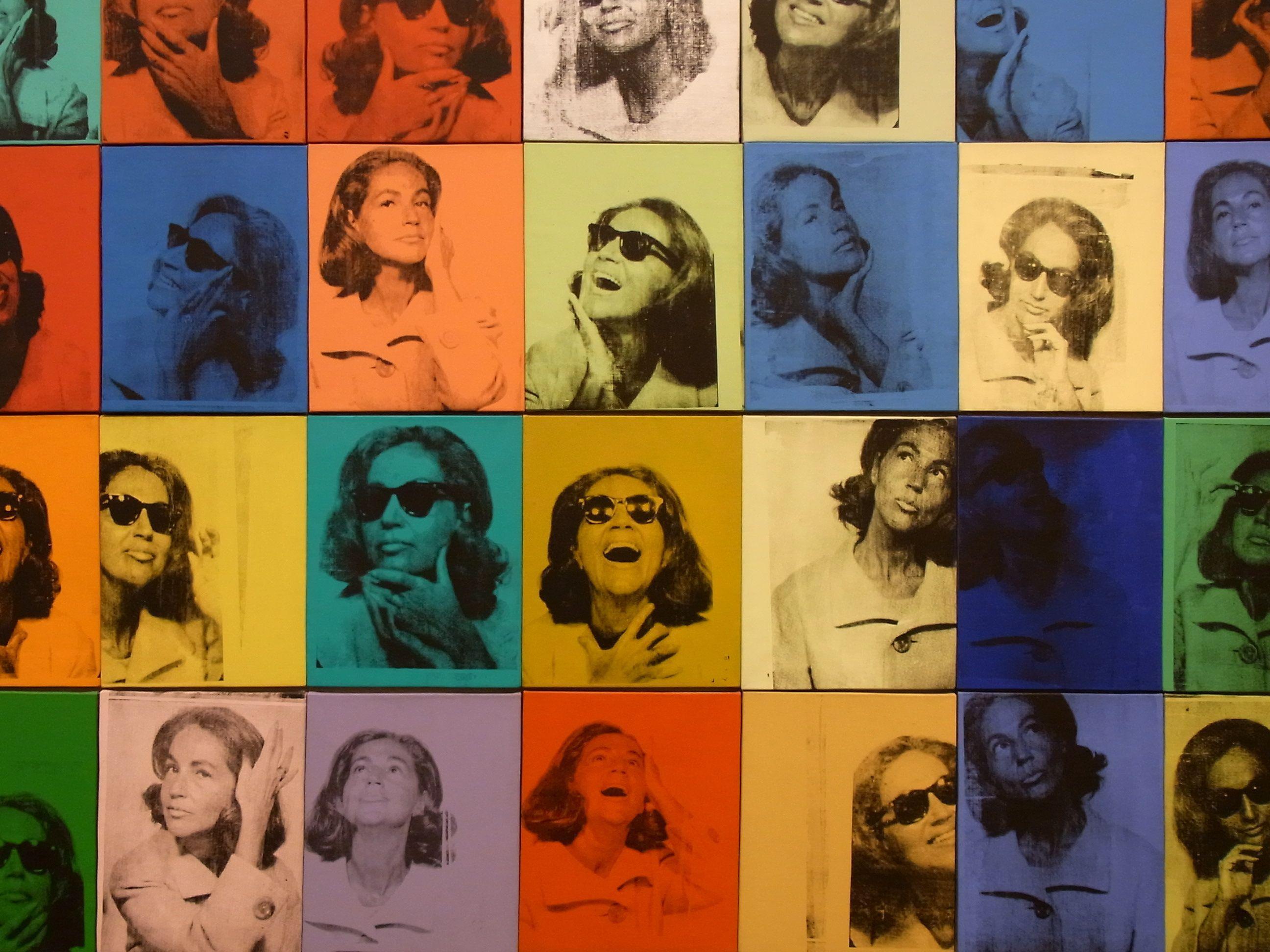Painting Andy Warhol The sixties wallpaper and image
