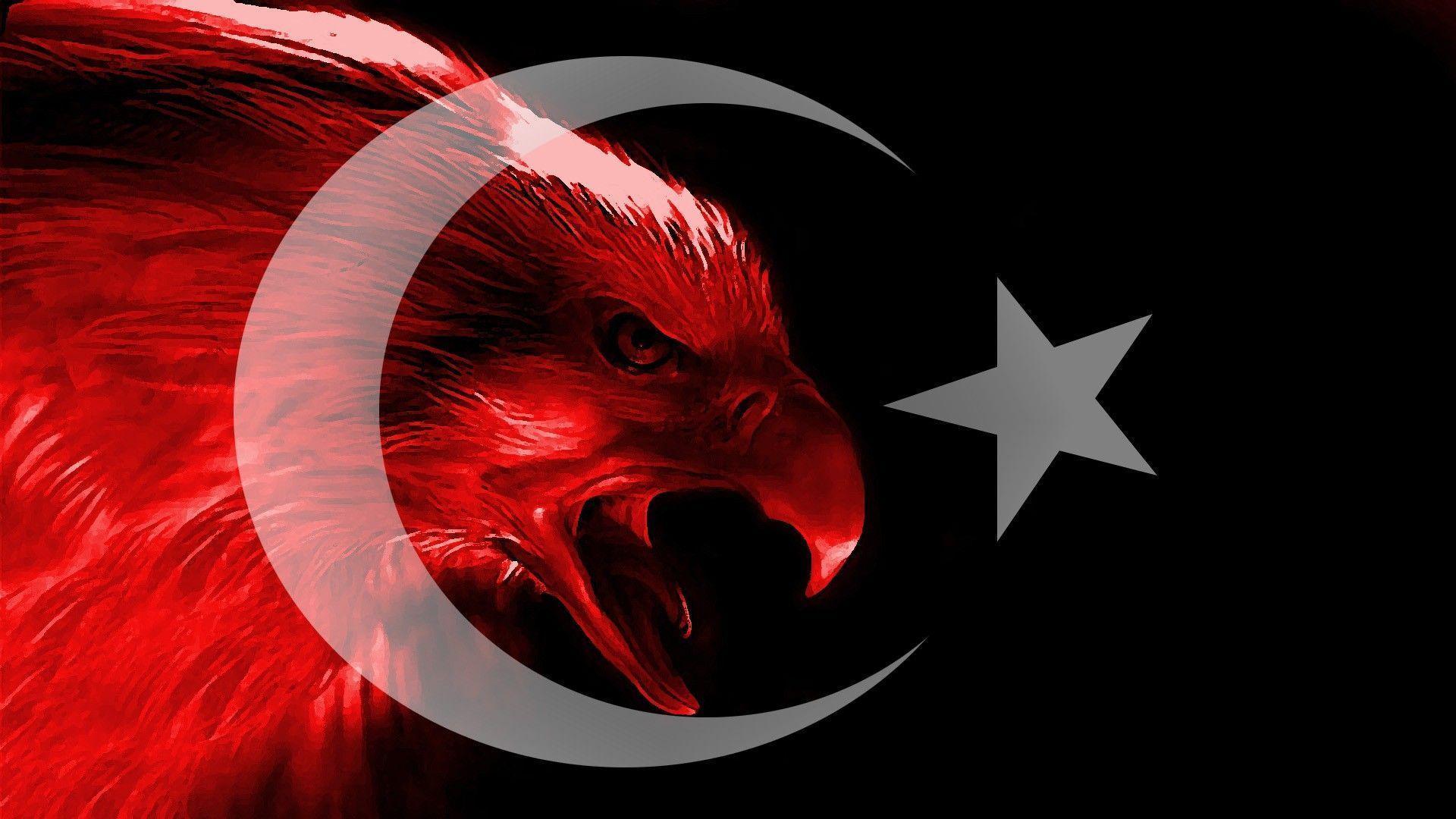 Turkish, #Turkey, #flag, #eagle. Wallpaper No. 148770