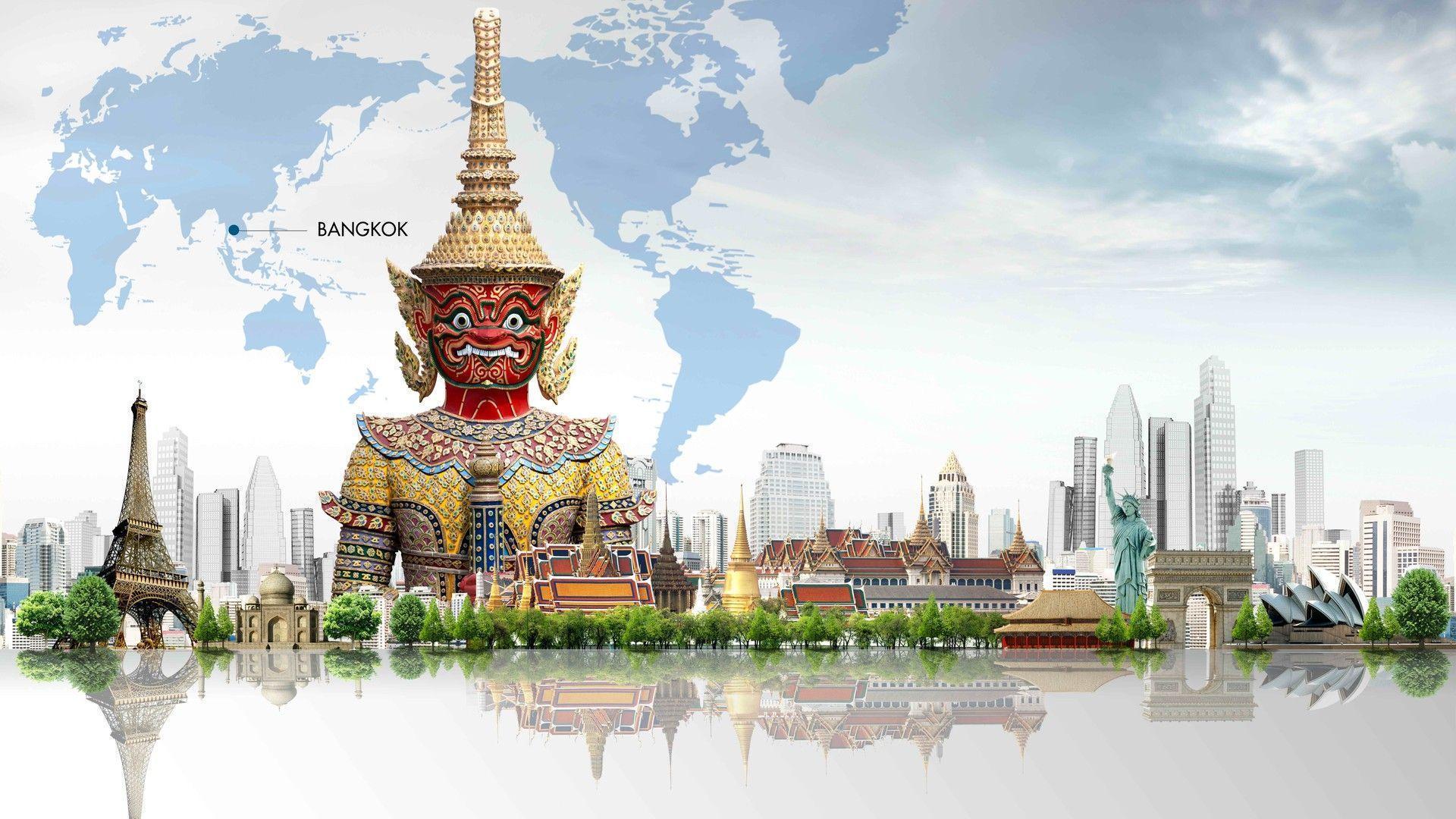 Bangkok City Wallpaper for Desktop