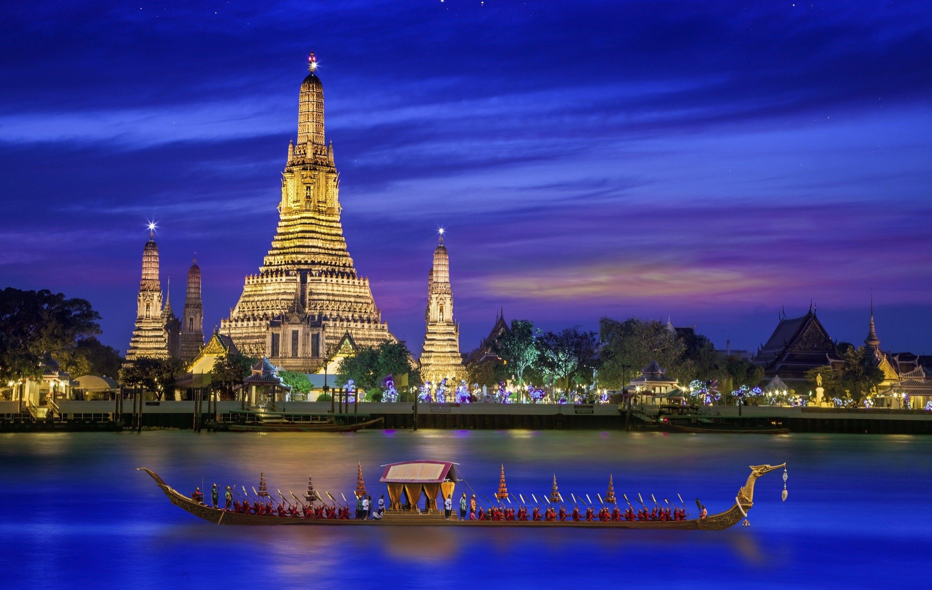 Wat Arun, Bangkok Computer Wallpaper, Desktop Background