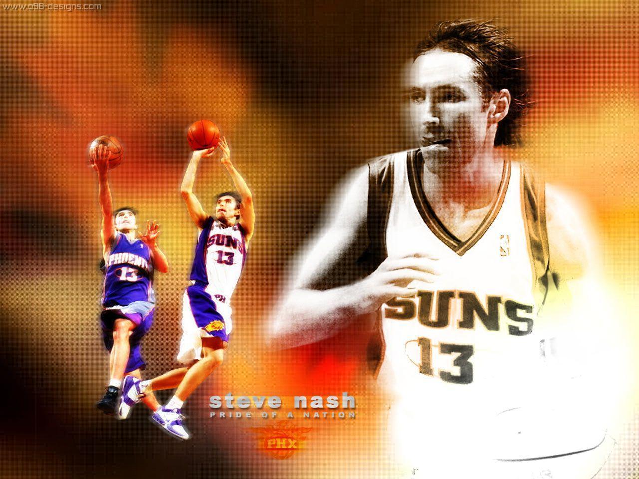 Steve Nash Suns Wallpaper. Basketball Wallpaper at