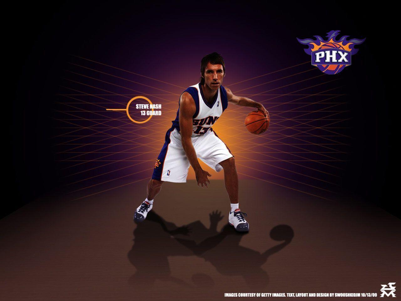 Steve Nash Phoenix Suns Wallpaper. Basketball Wallpaper at