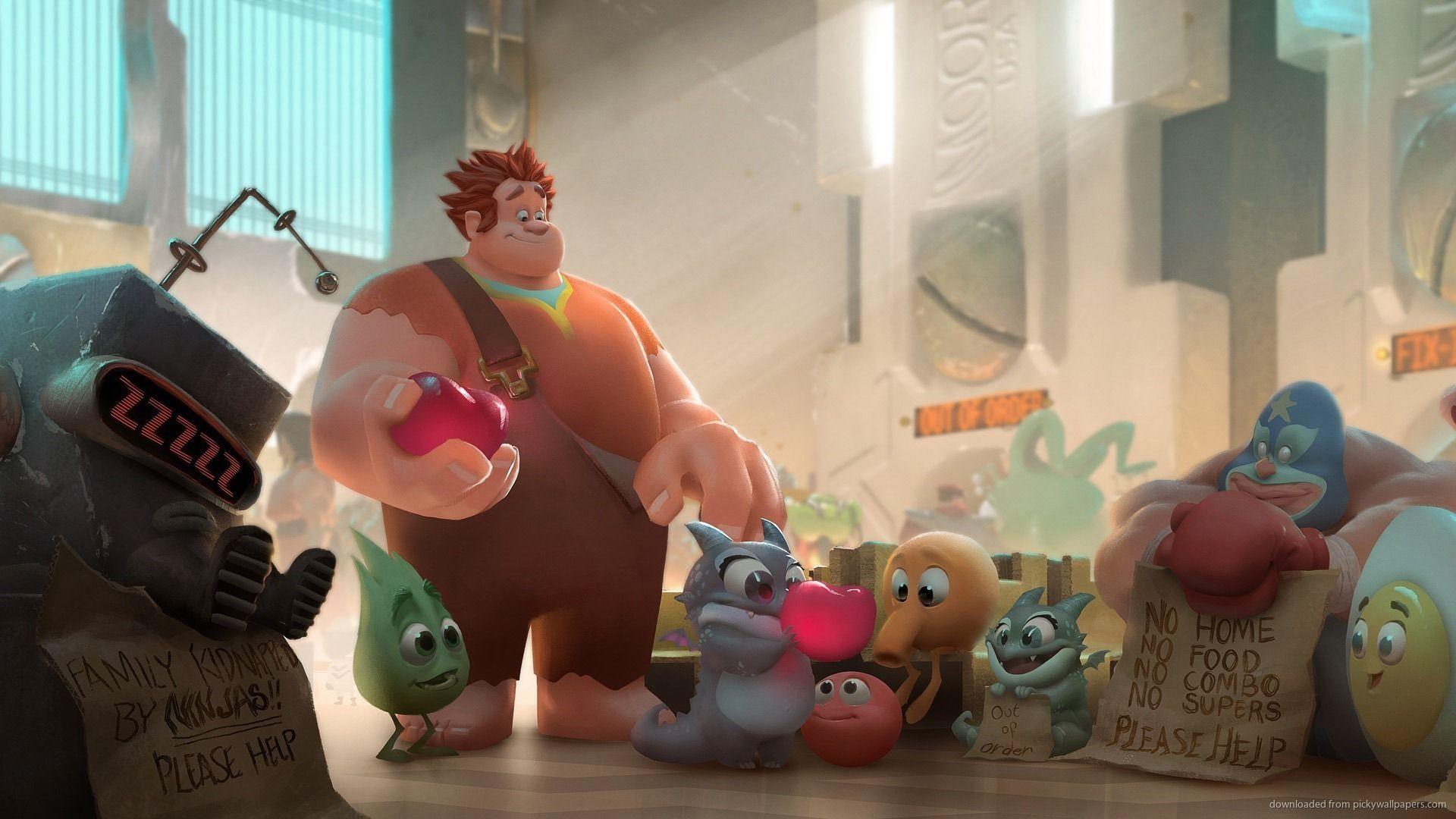 Wreck It Ralph Wallpaper Picture For iPhone, Blackberry, iPad