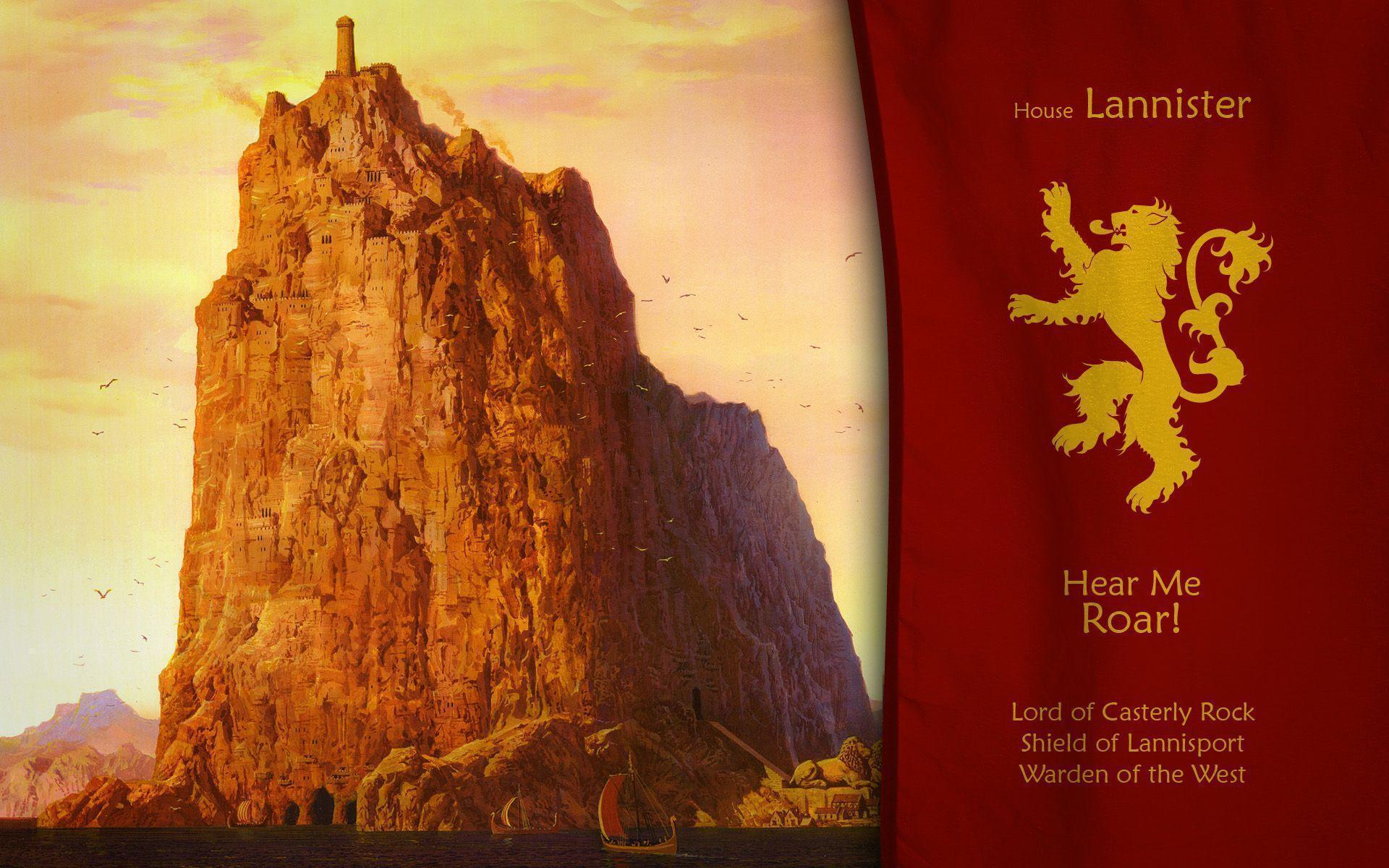 House Lannister Sigil Wallpaper