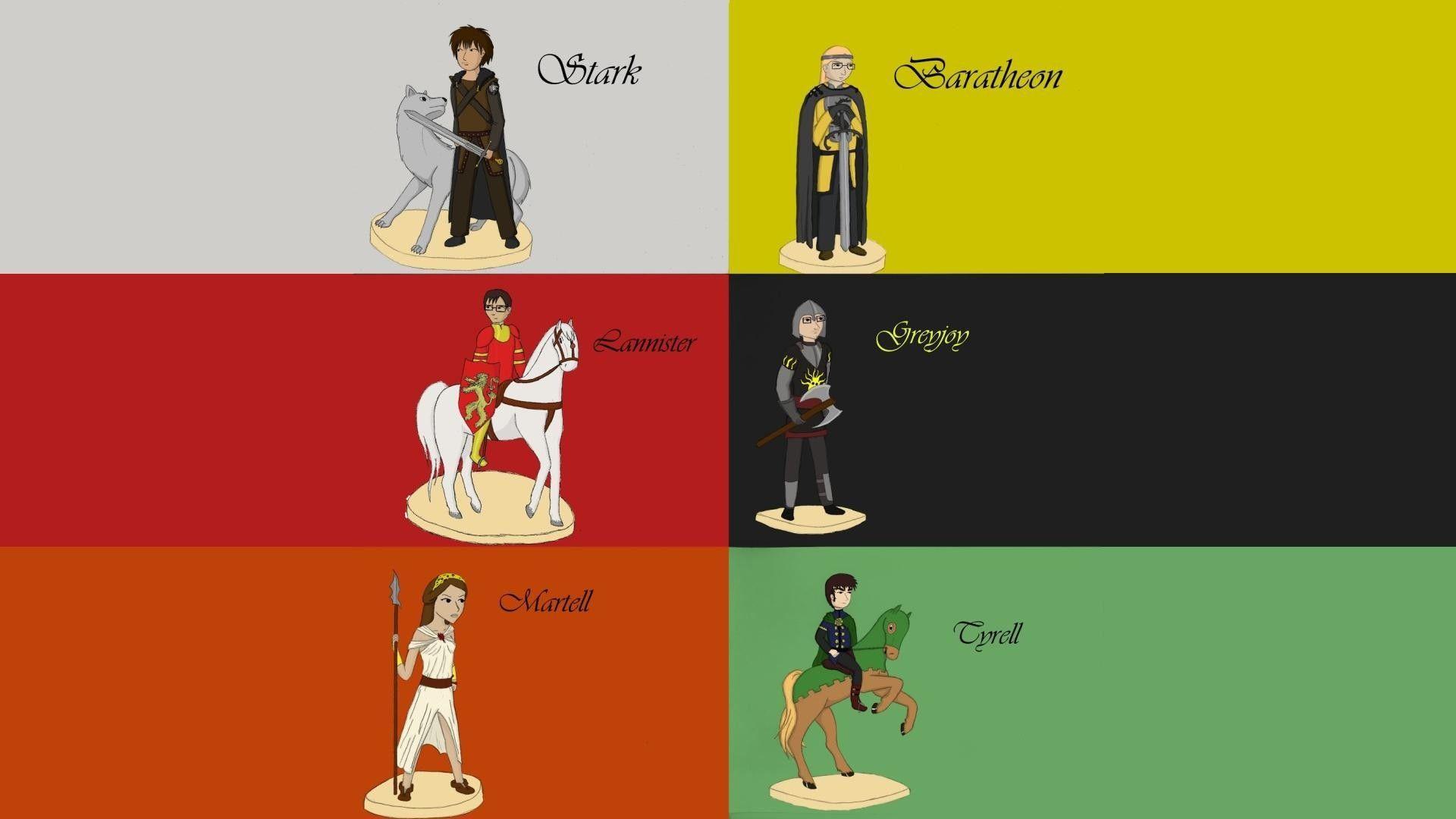 Game of Thrones, webcomic, House Greyjoy, House Lannister, House