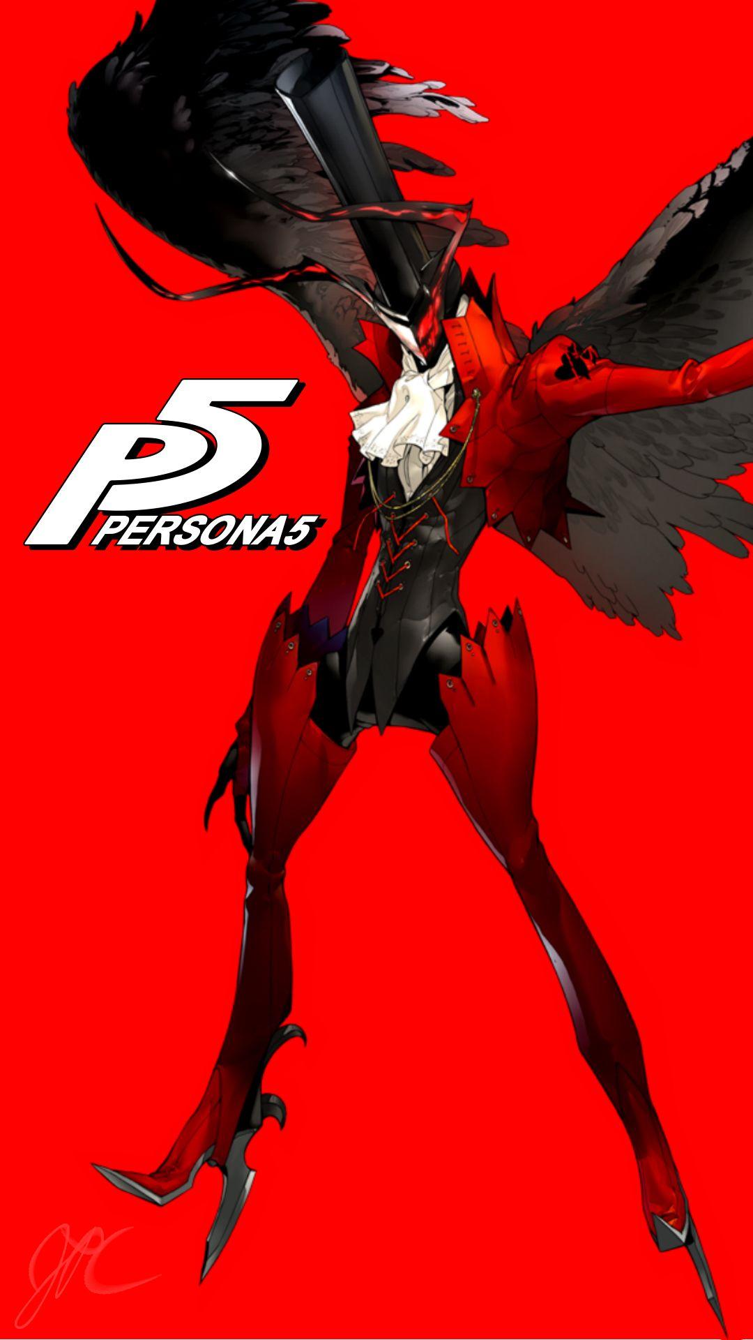 Phone Wallpaper for the Personas of Persona 5