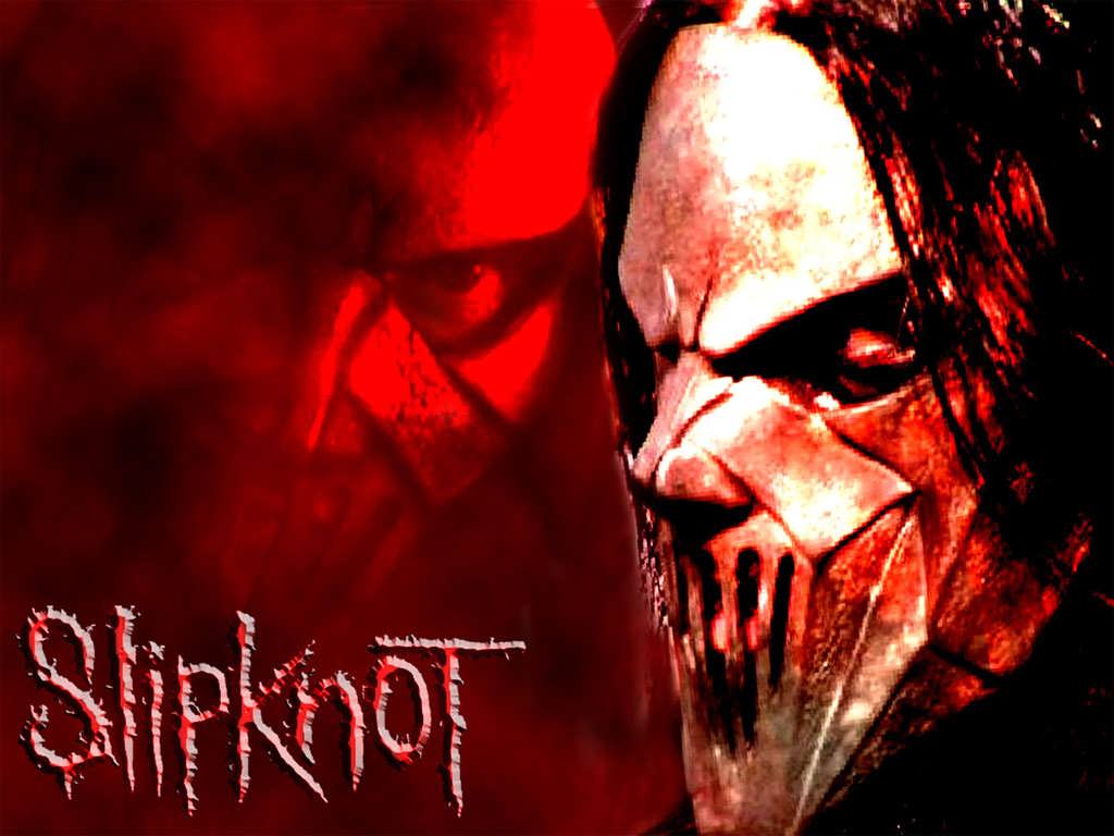 Jim Root Mick Thomson Slipknot Red 1024x768 #jim root