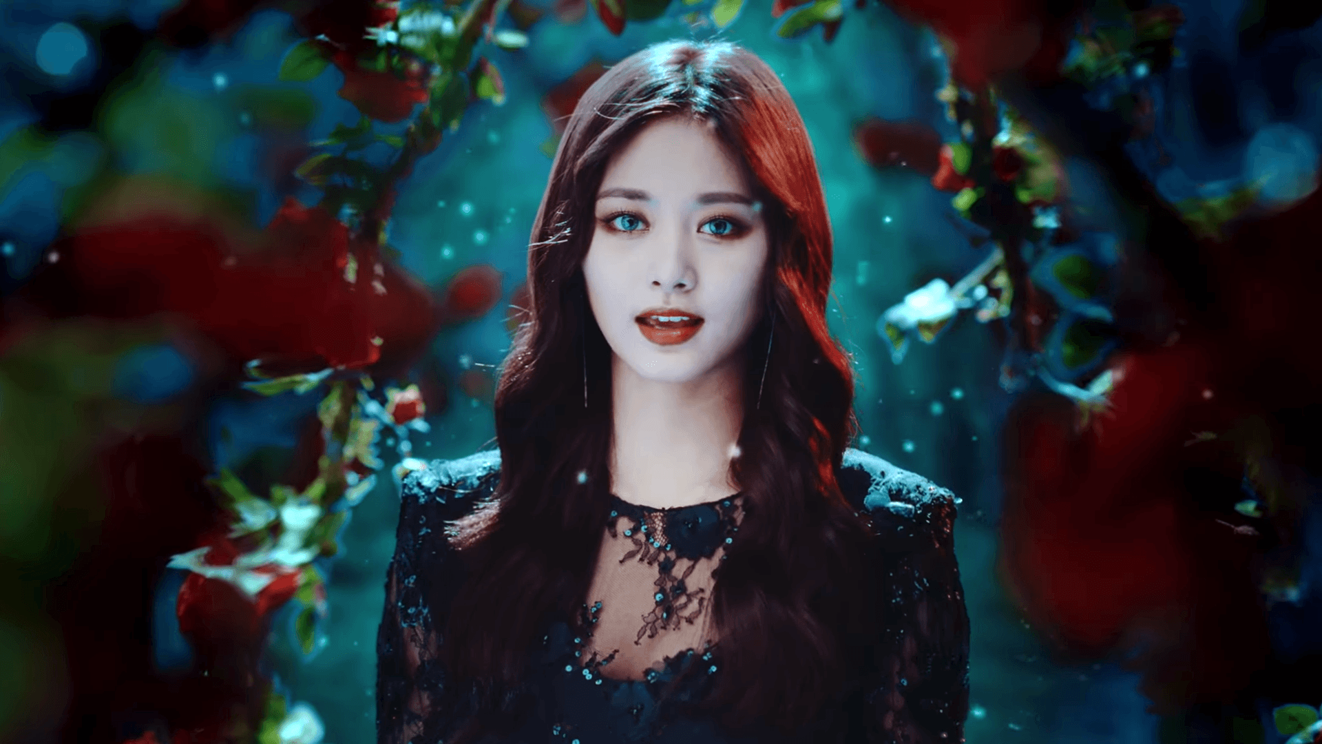 Tzuyu from MV brightened up for wallpaper 1080p