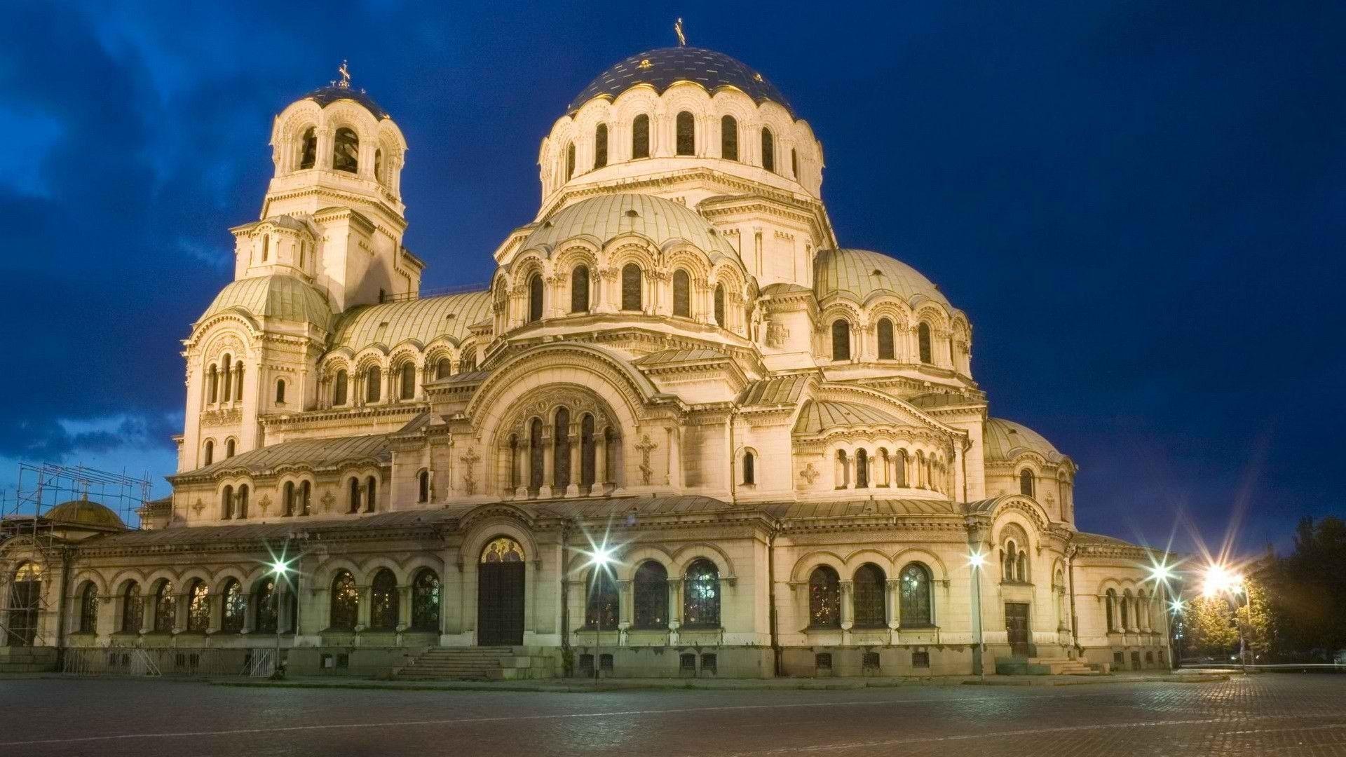 Cathedral Sofia Bulgaria Full HD Wallpaper and Background