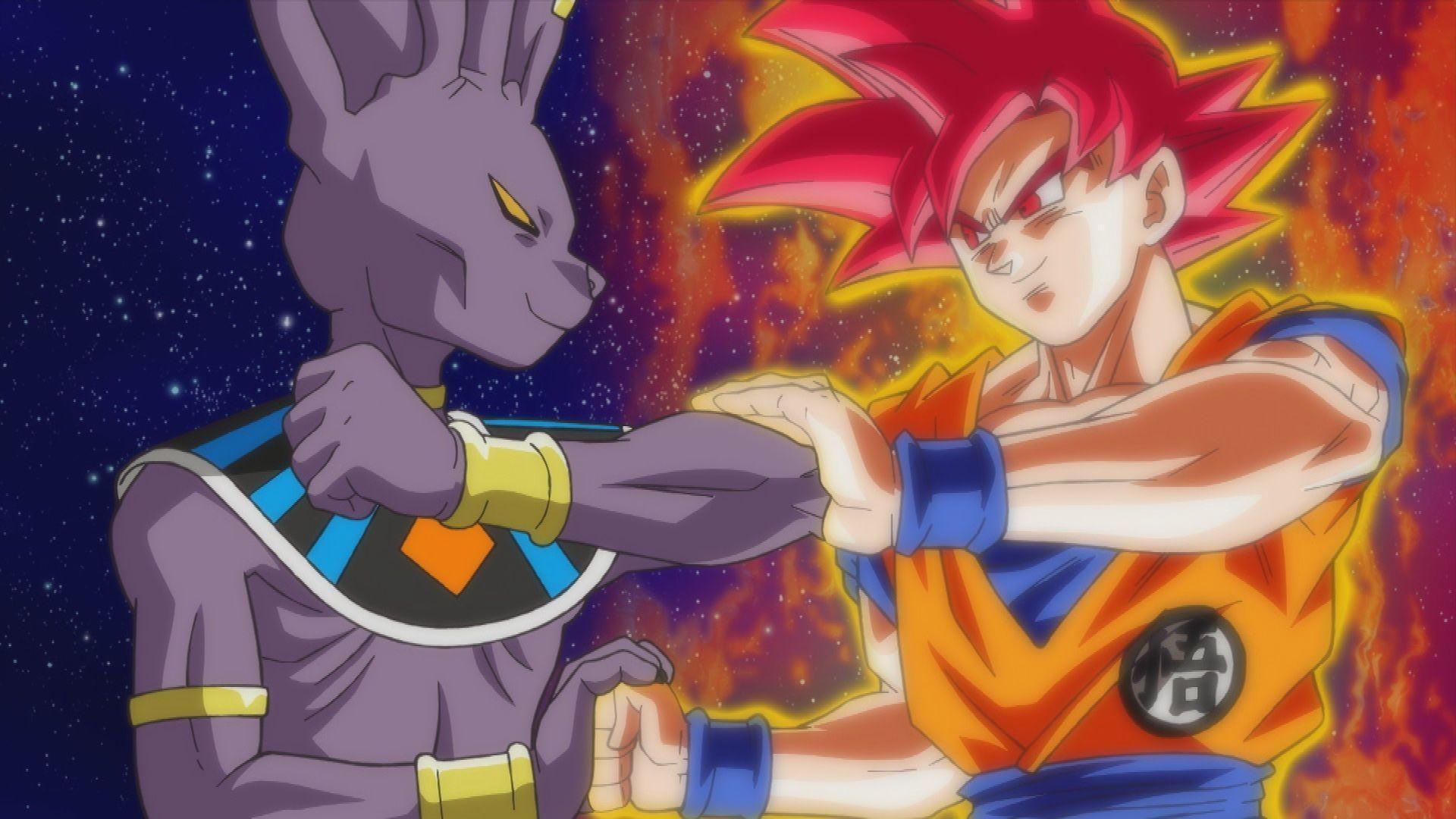 Dragon Ball Z Battle of Gods Bills vs Goku Super Saiyan God