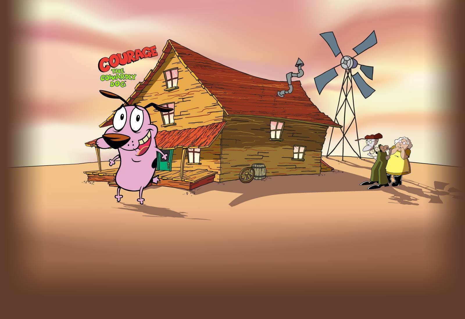 Courage The Cowardly Dog House Wallpaper