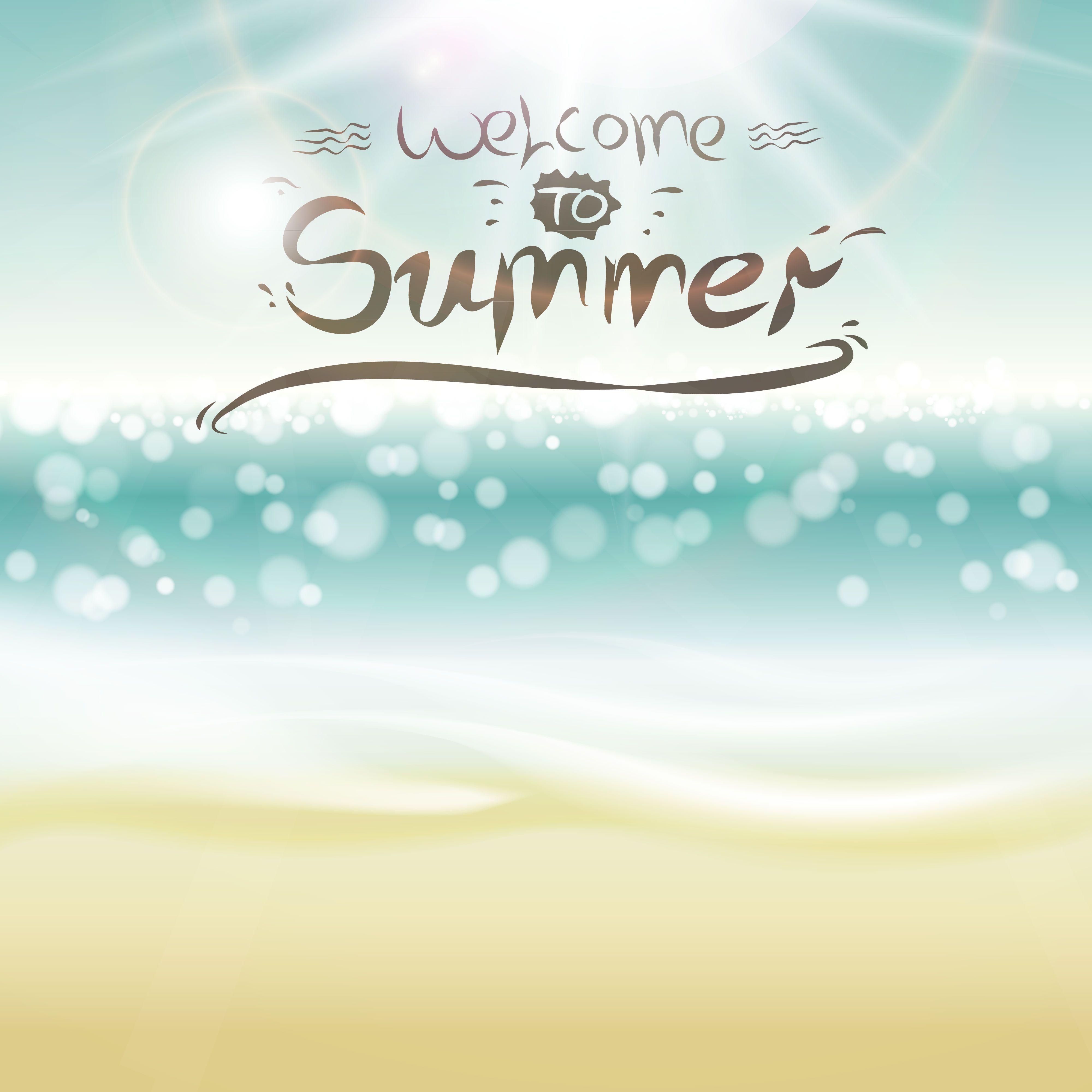 Summer Background with light vector dot 01 Background