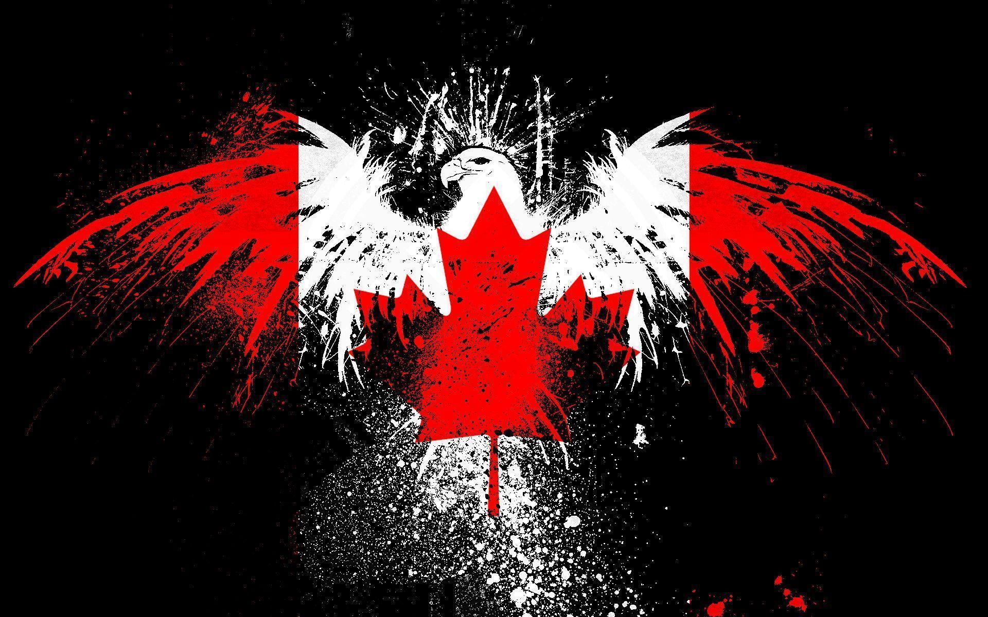 Canada, flags, Canadian, Canadian flag Wallpaper