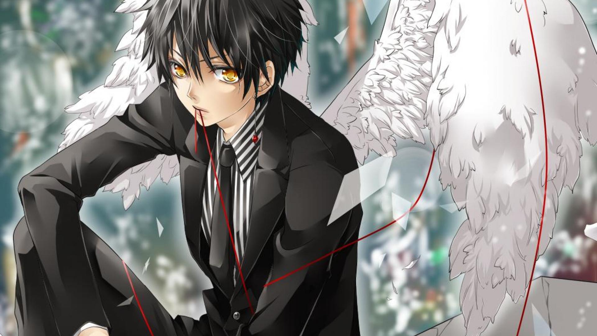 Anime Angel Boy Wallpaper