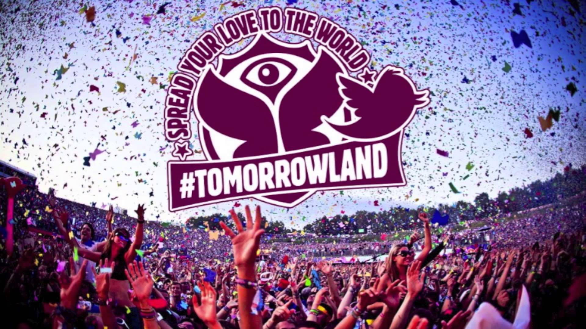 Tomorrowland Logo HD Free Wallpaper Download. 가보고 싶은 장소